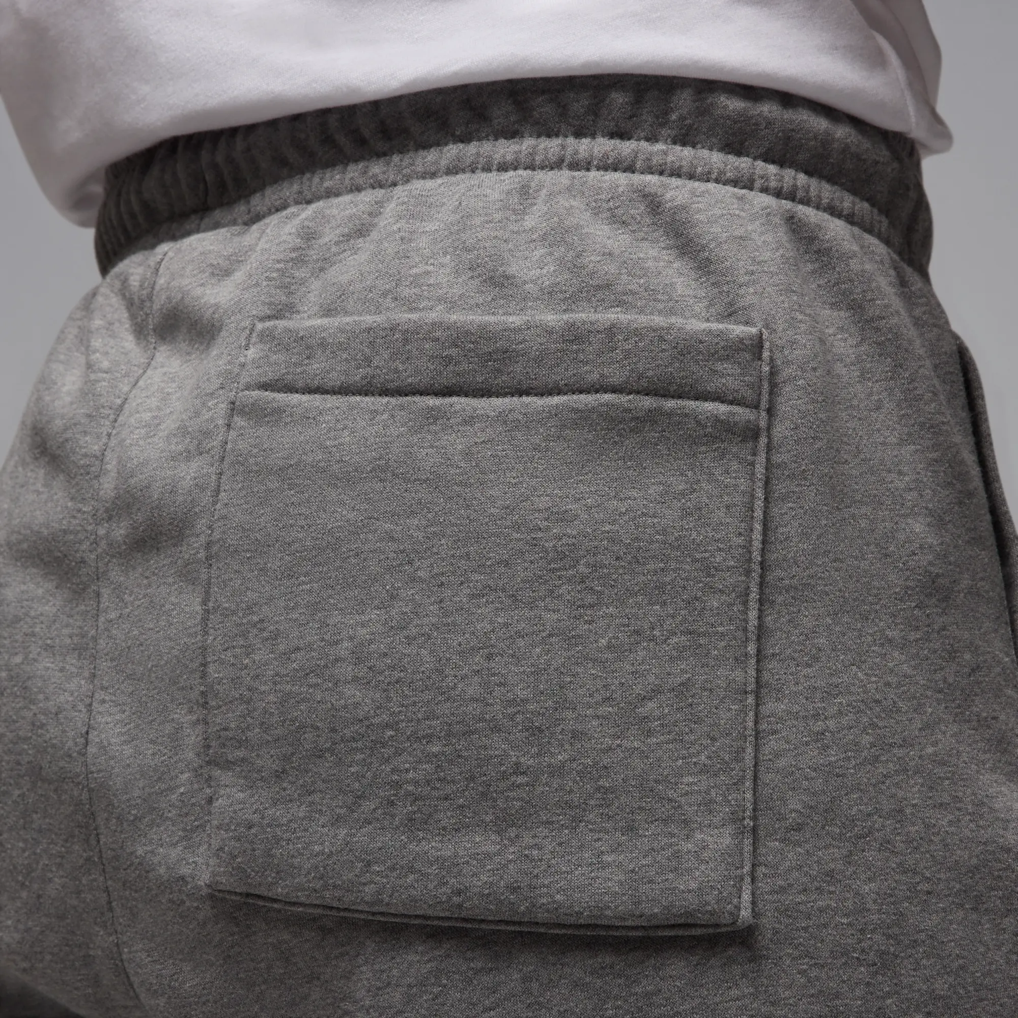 Nike Jordan Essentials Men's Fleece Joggers - Grey - Cotton/Polyester