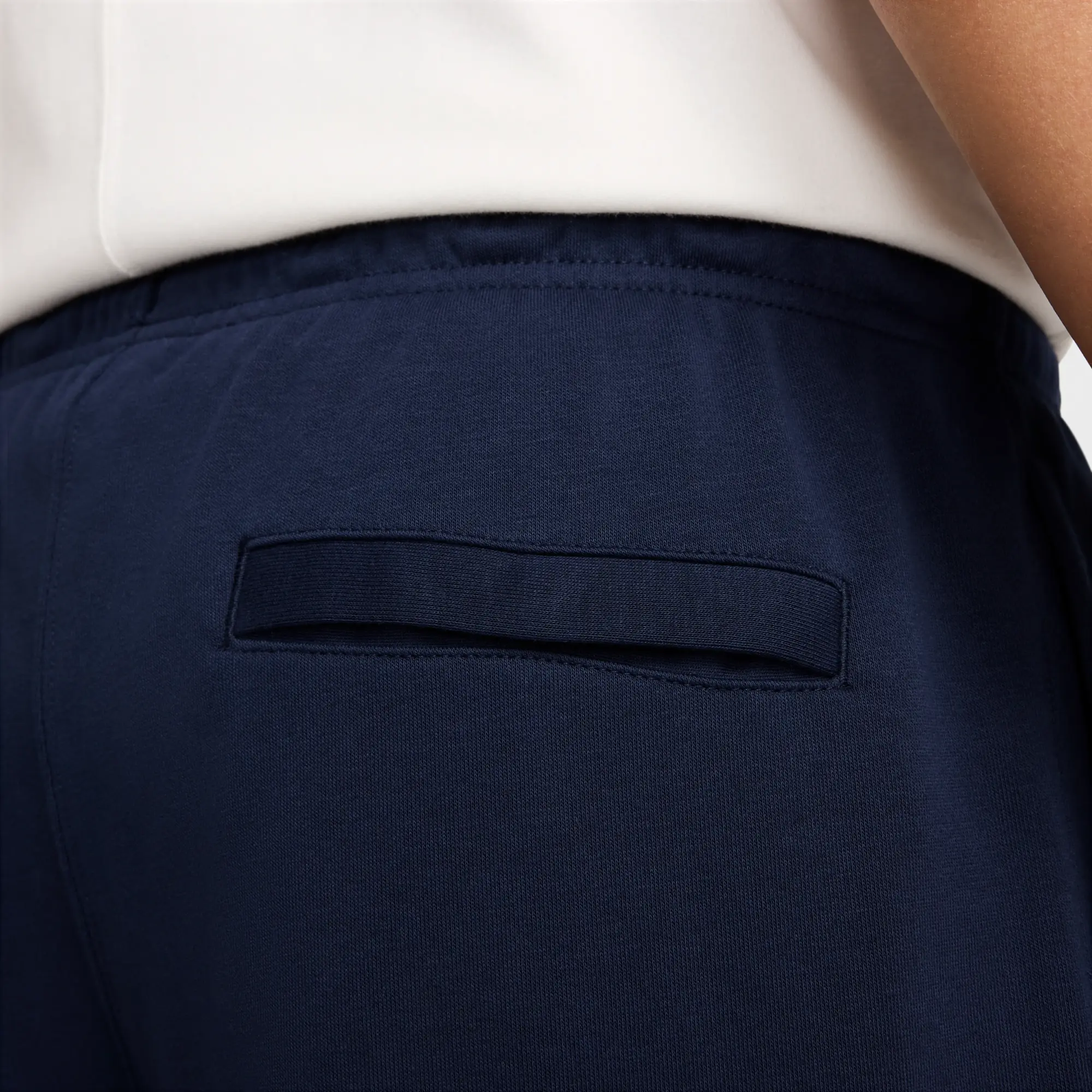 Nike Club Men's French Terry Joggers - Blue - Cotton/Polyester