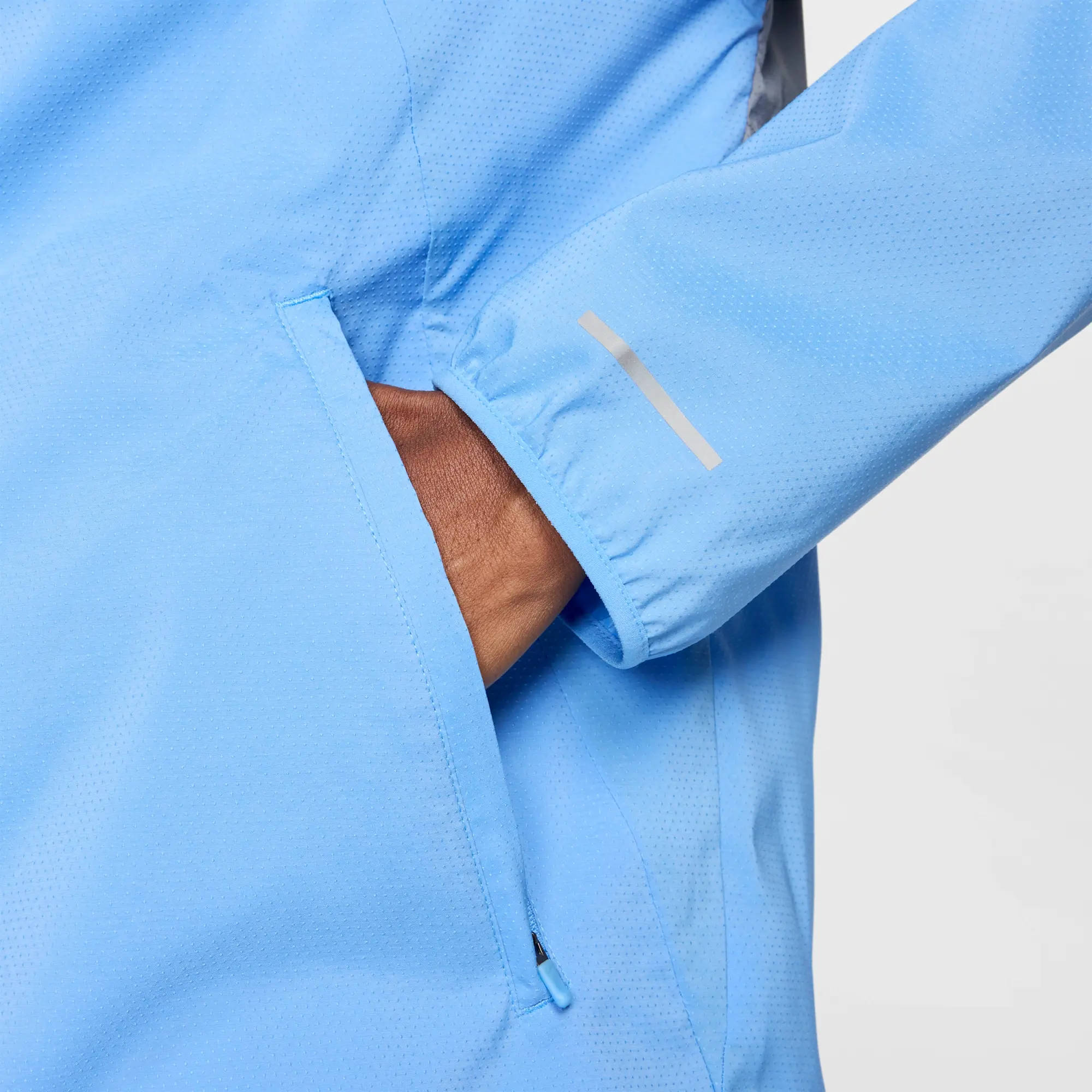Nike Run Repel UV Windrunner - Blue - Size 2XL - Blue