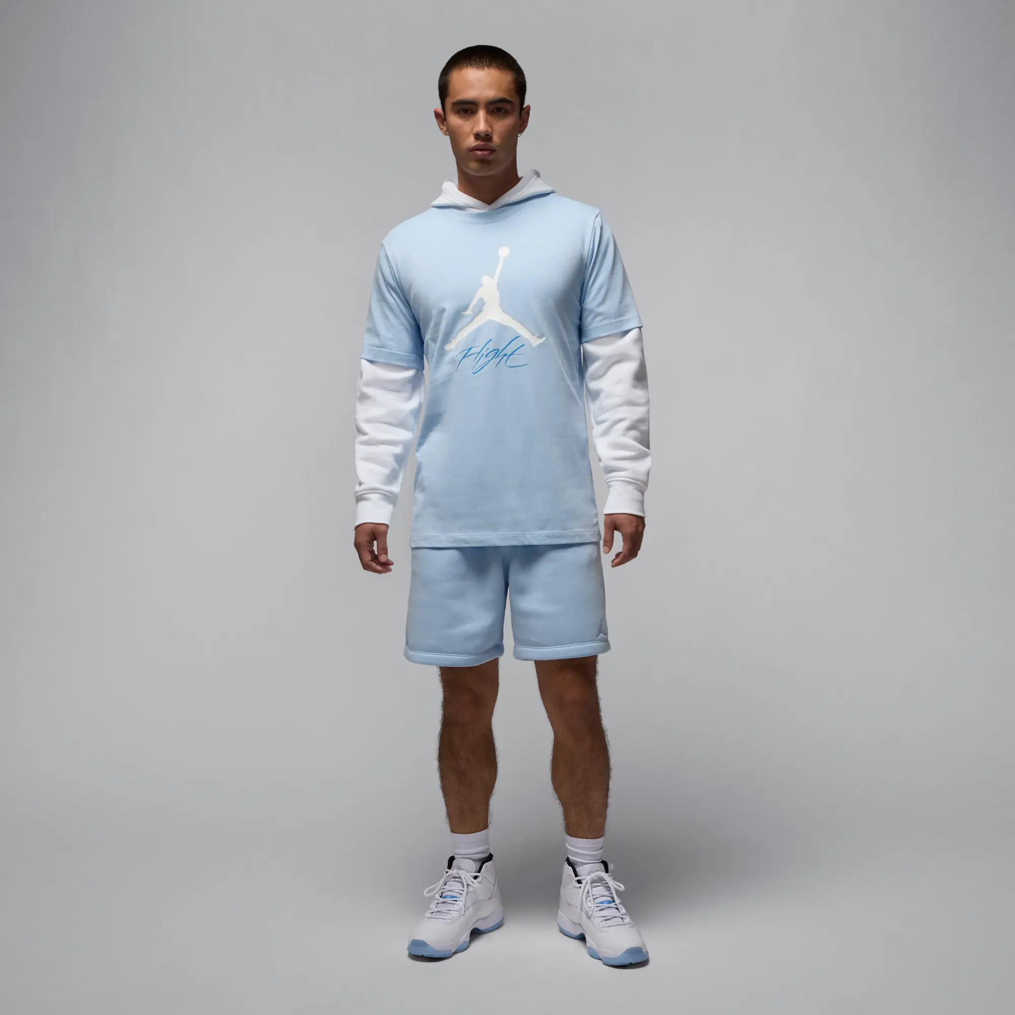 Nike Jordan Jordan Jumpman Flight HBR T-Shirt - Blue - Size 2XL - Blue