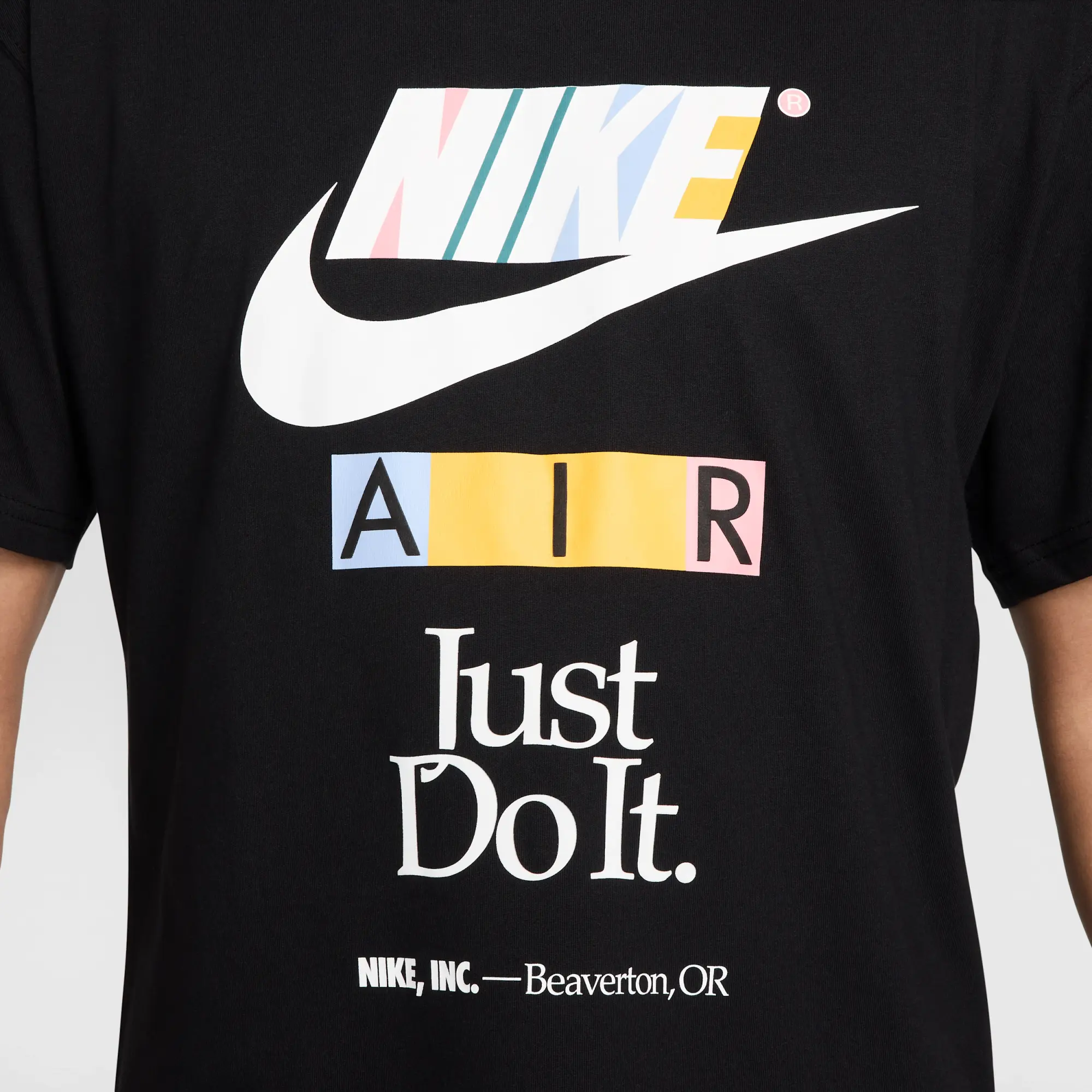 Nike Sportswear Men's Max90 T-Shirt - Black - Cotton