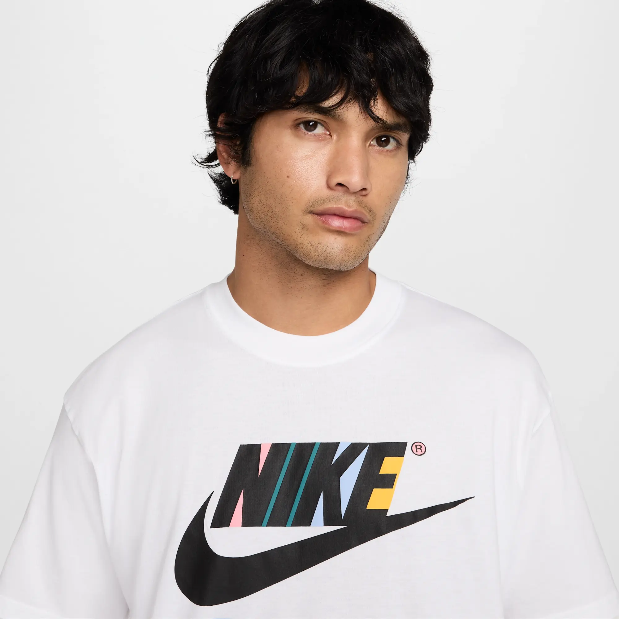 Nike Sportswear Men's Max90 T-Shirt - White - Cotton