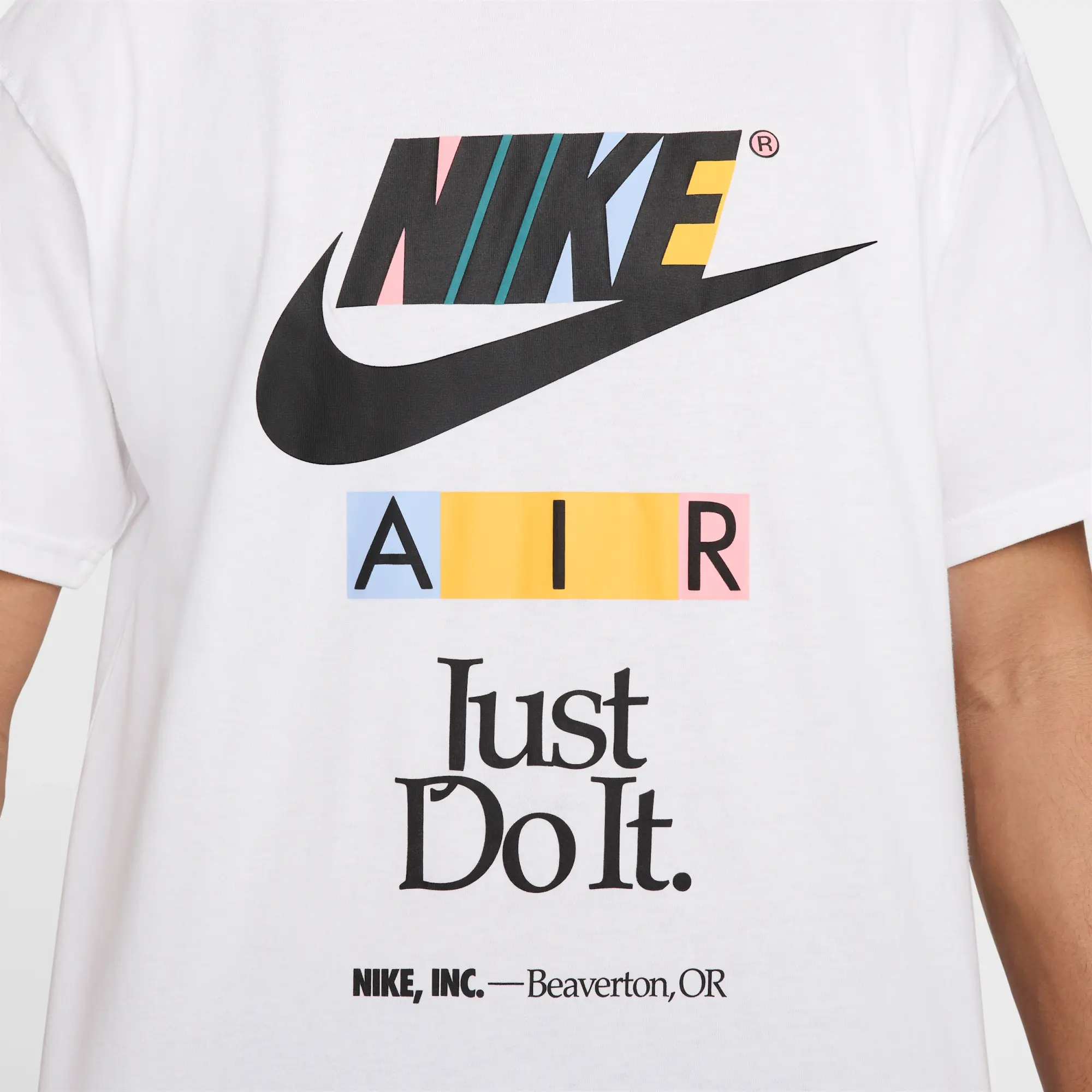 Nike Sportswear Men's Max90 T-Shirt - White - Cotton