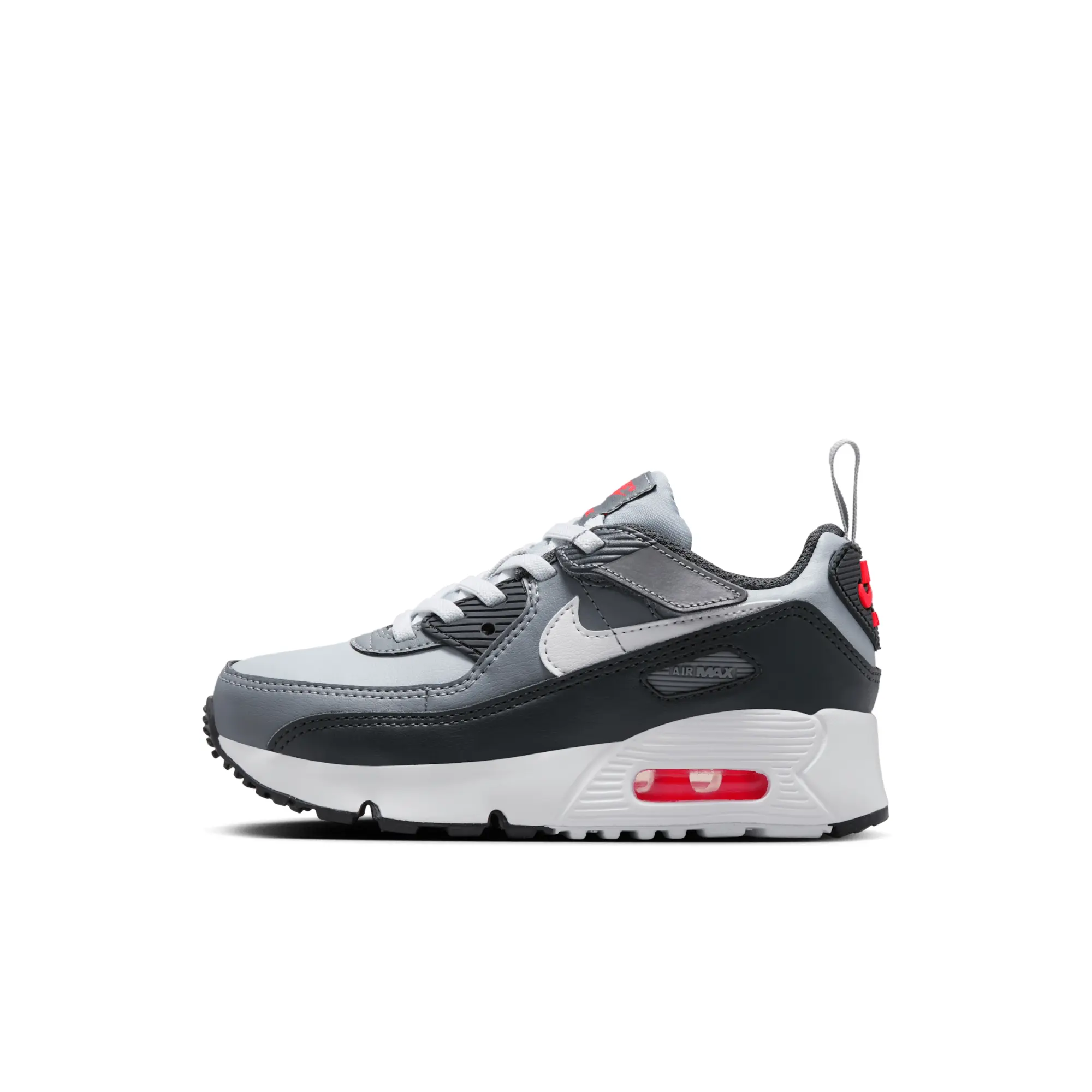 Nike Air Max 90 EasyOn Younger Kids' Shoes - Grey