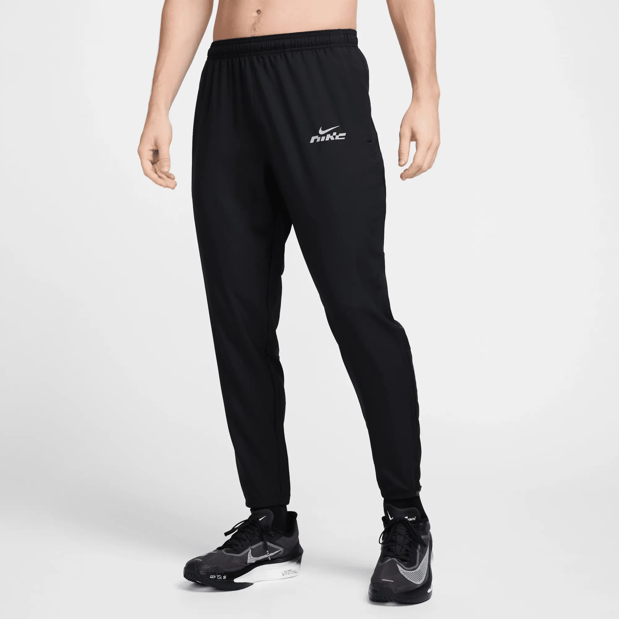 Nike Challenger Flash Men's Dri-FIT Woven Running Trousers - Black - Polyester