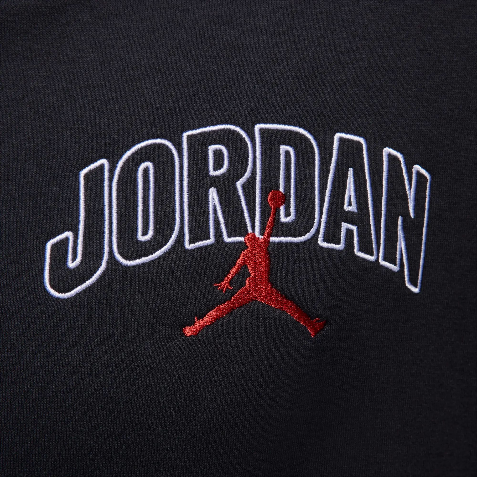 Nike Jordan Brooklyn Fleece Men's Oversized Full-Zip Hoodie - Black - Cotton/Polyester