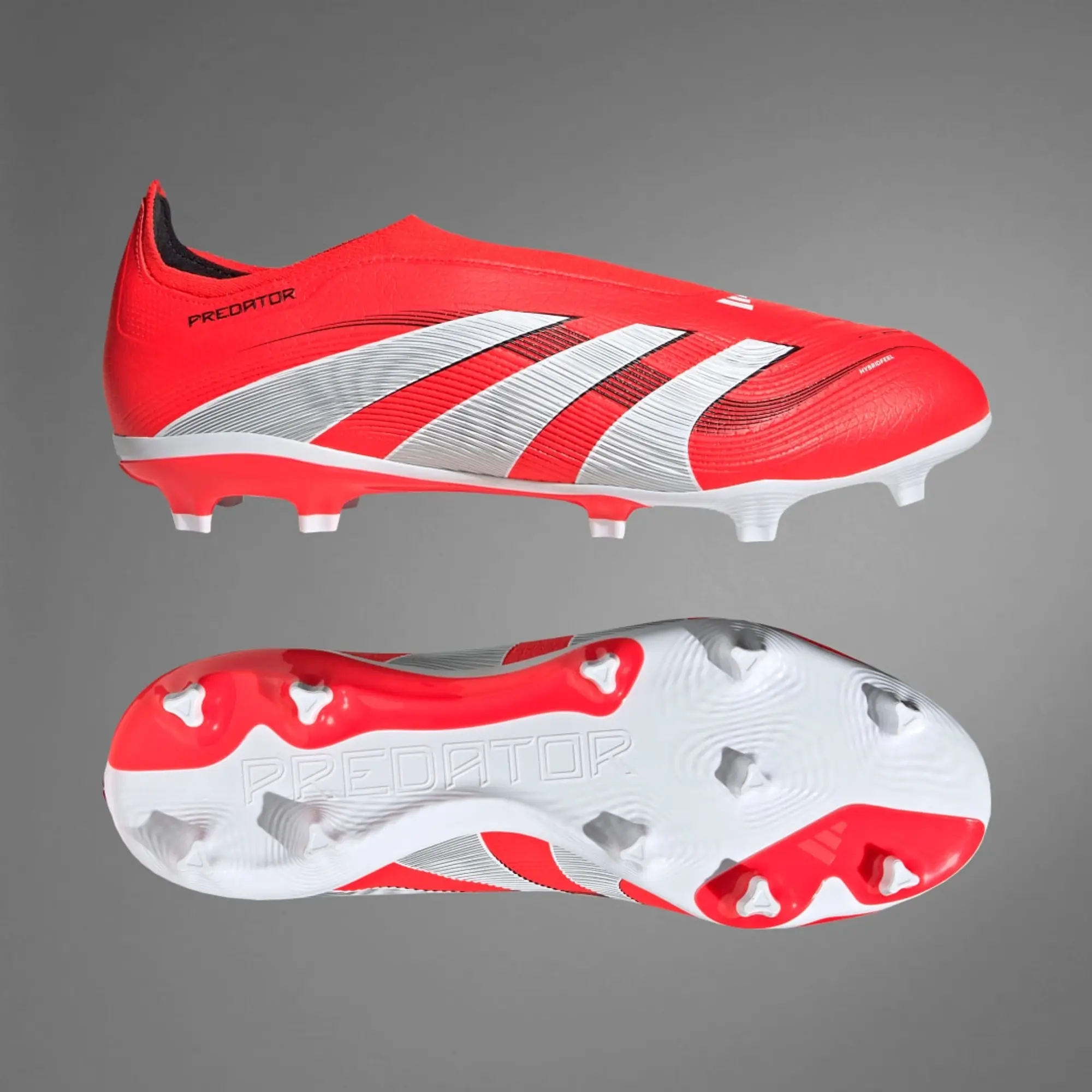 Adidas Predator League Laceless Fg/Ag Pure Victory - ['Red']