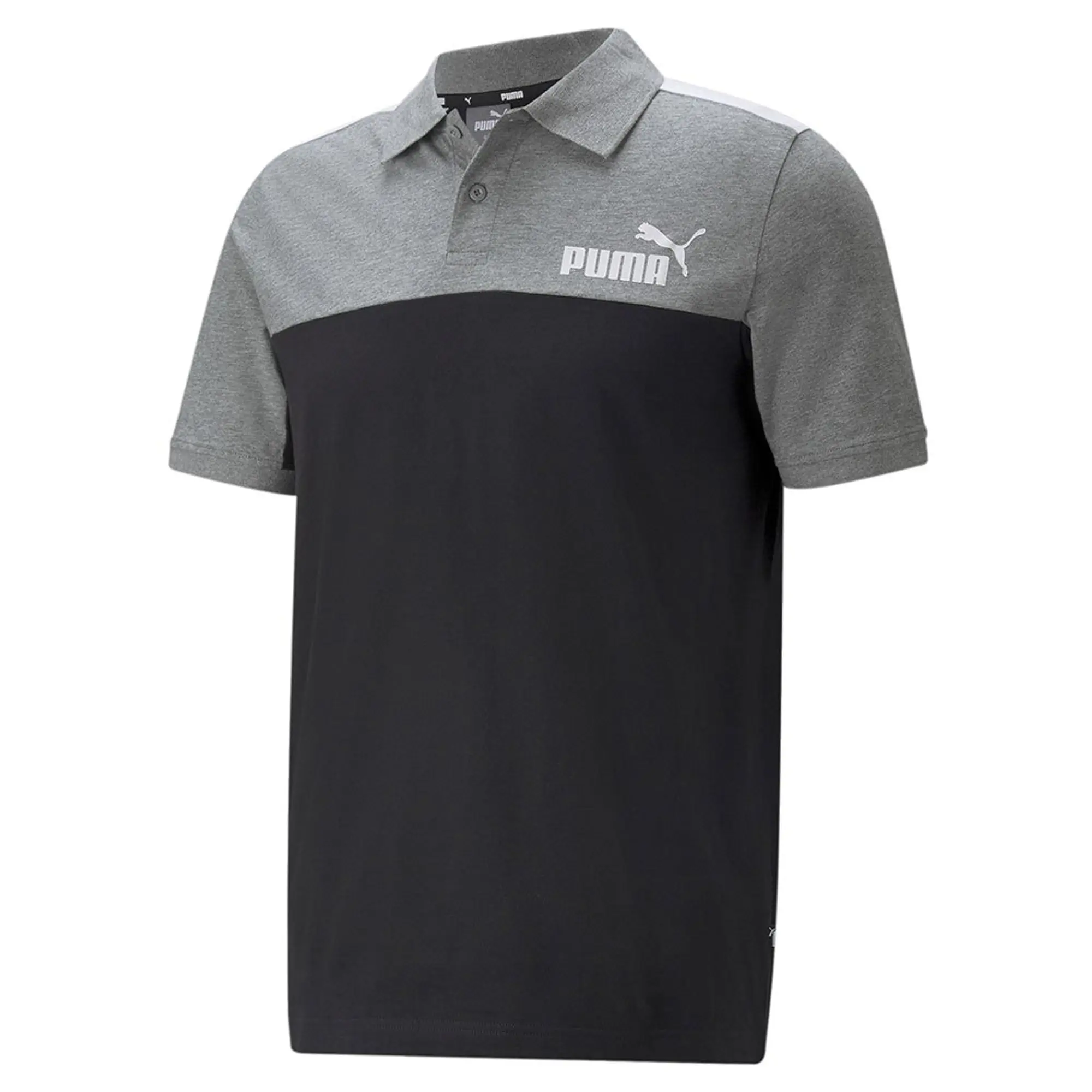 Puma Ess+ Block Short Sleeve Polo