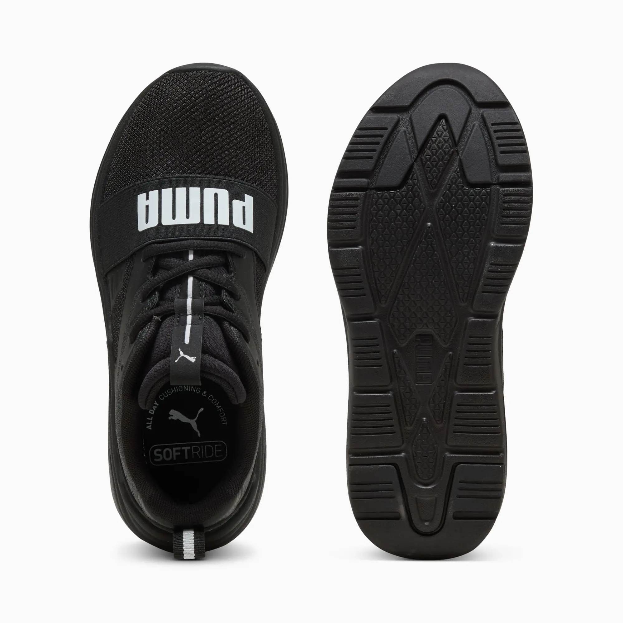 Puma Kids' Shoes Wired Run - Black