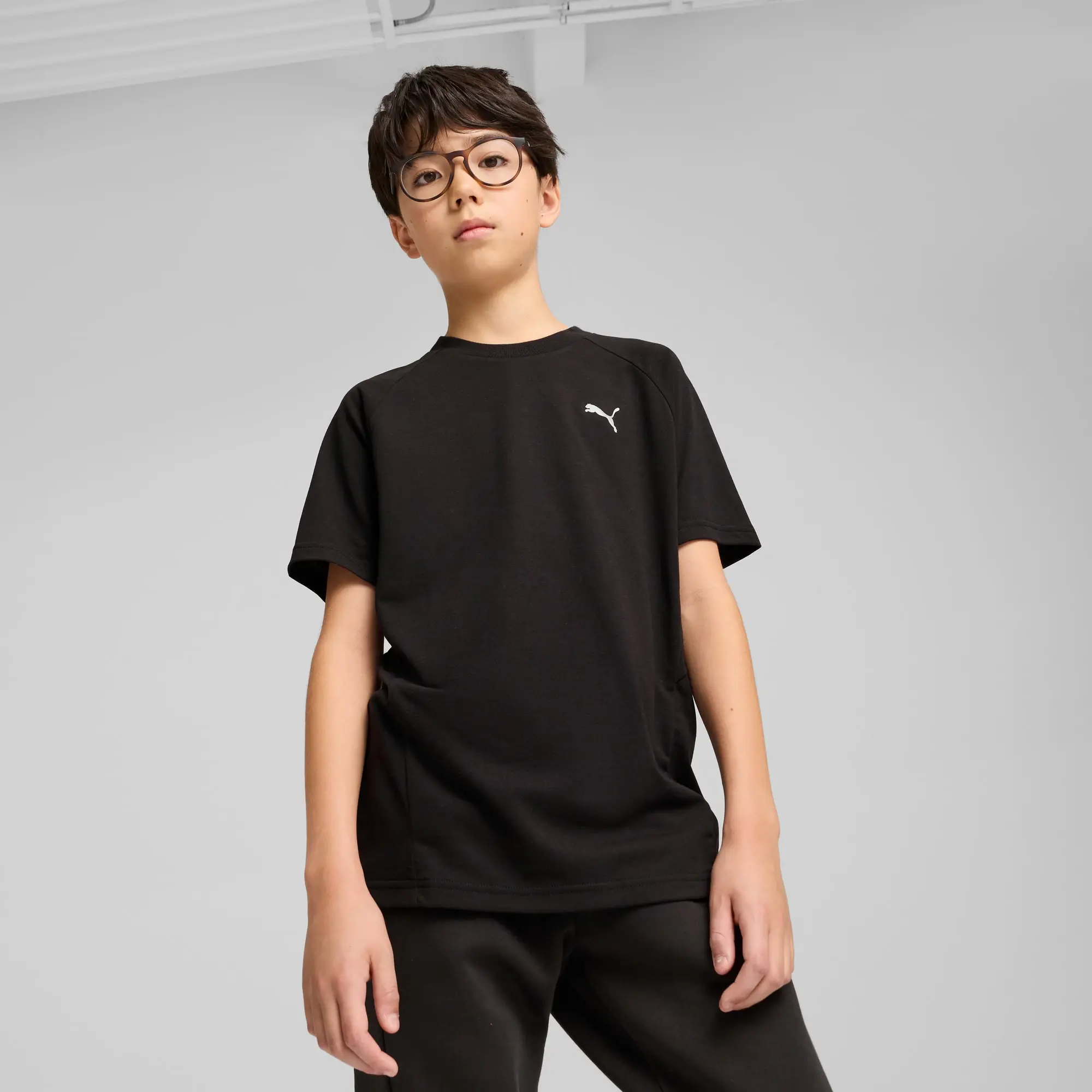 PUMA Evostripe T-Shirt Youth, Black