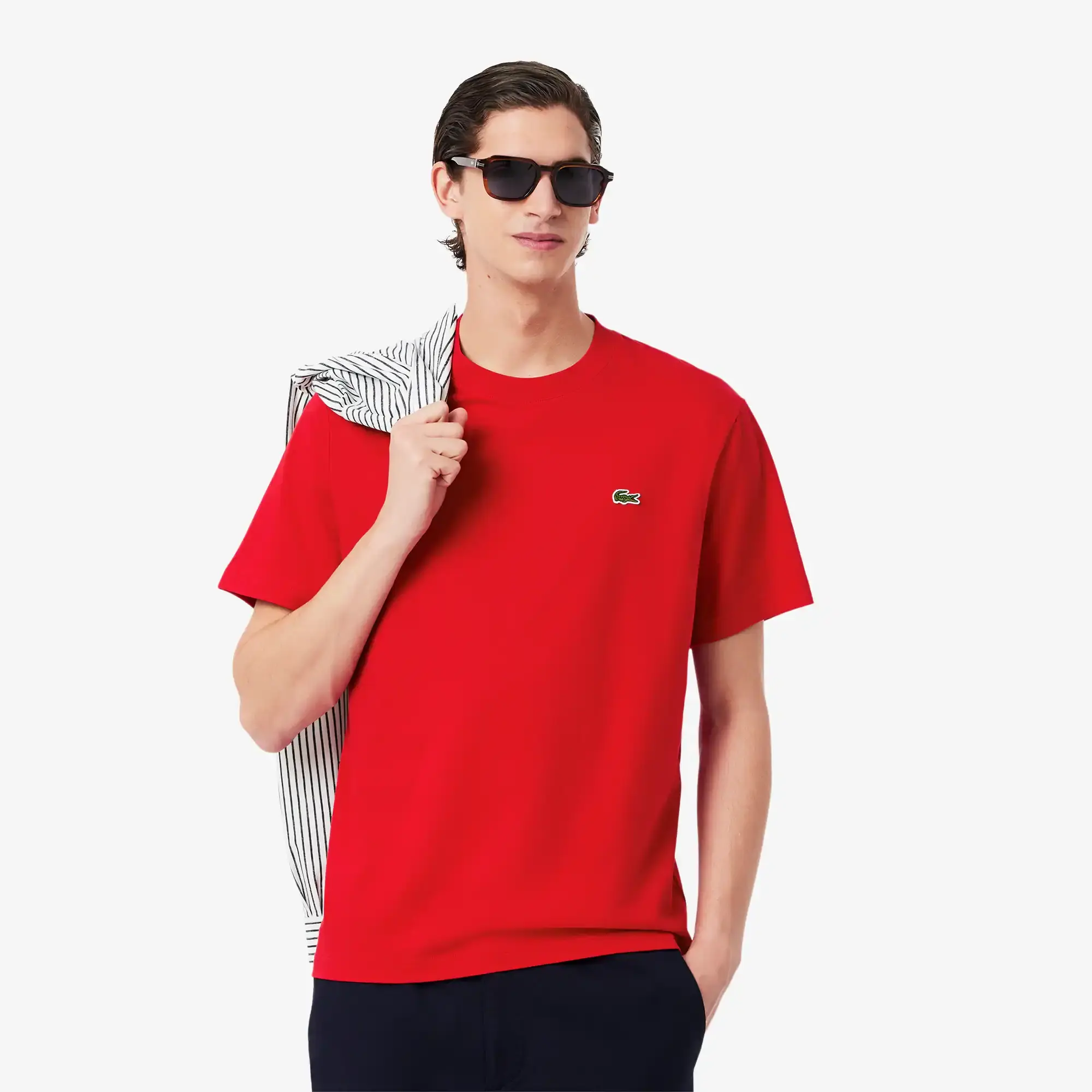 Lacoste Cotton T-shirt - Red