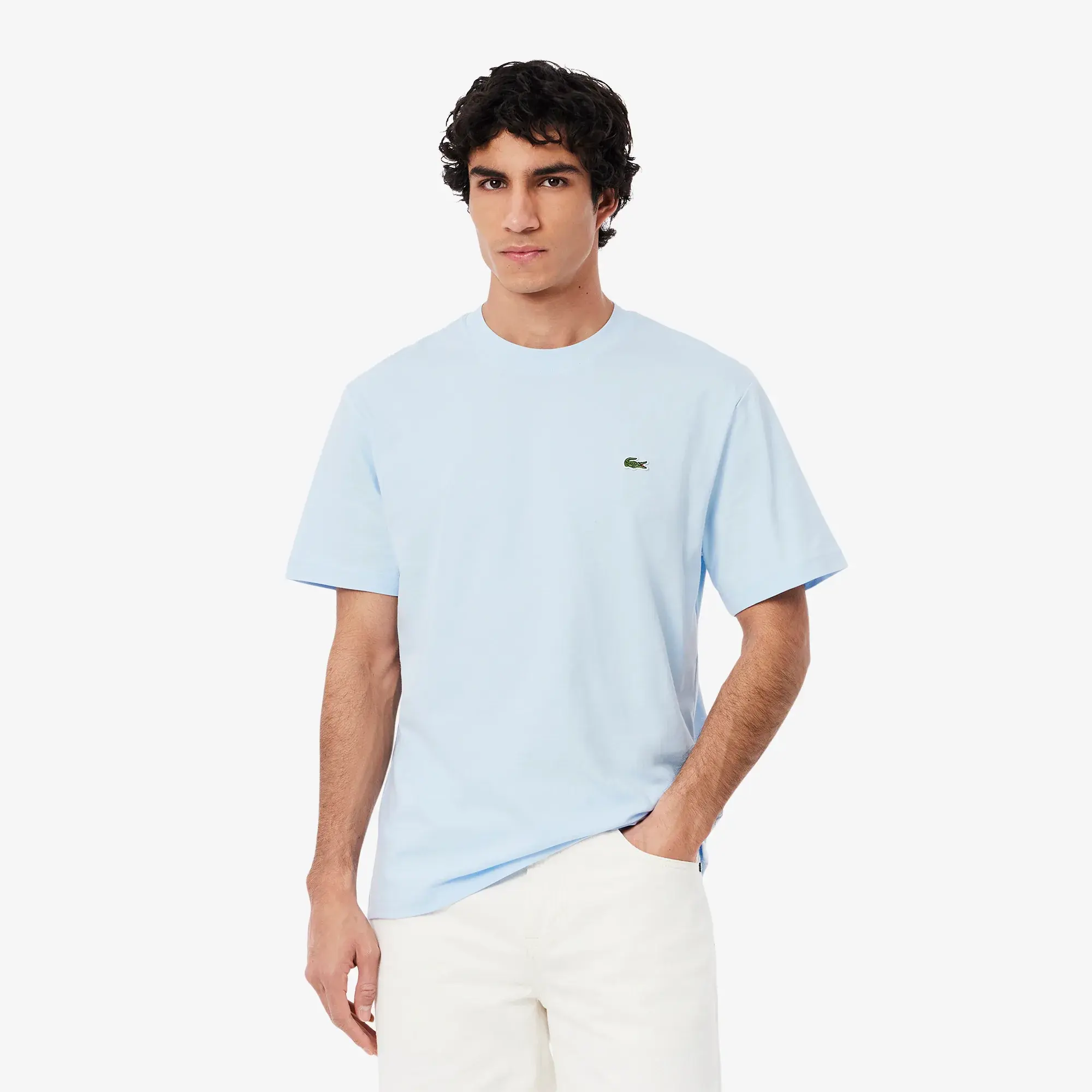 Lacoste Cotton T-shirt - Light Blue