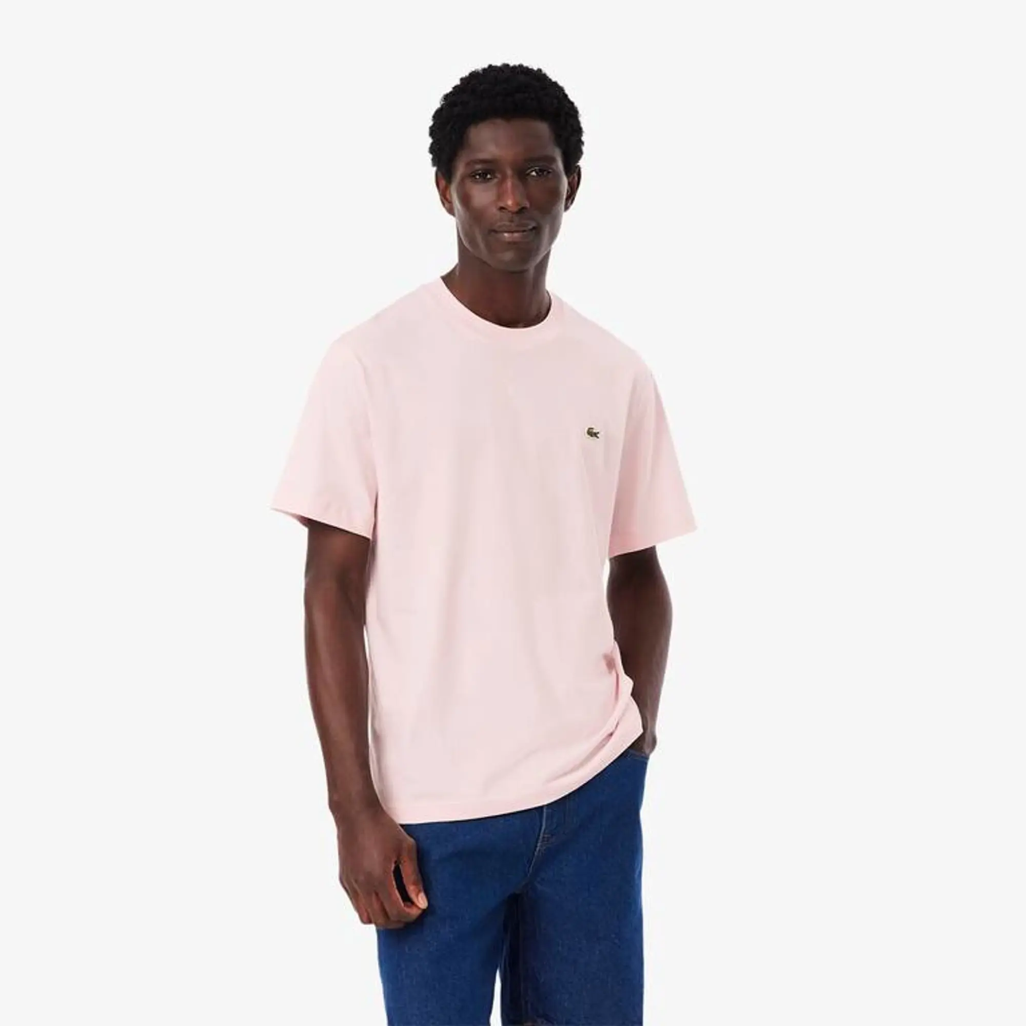 Lacoste Cotton T-shirt - Light Pink