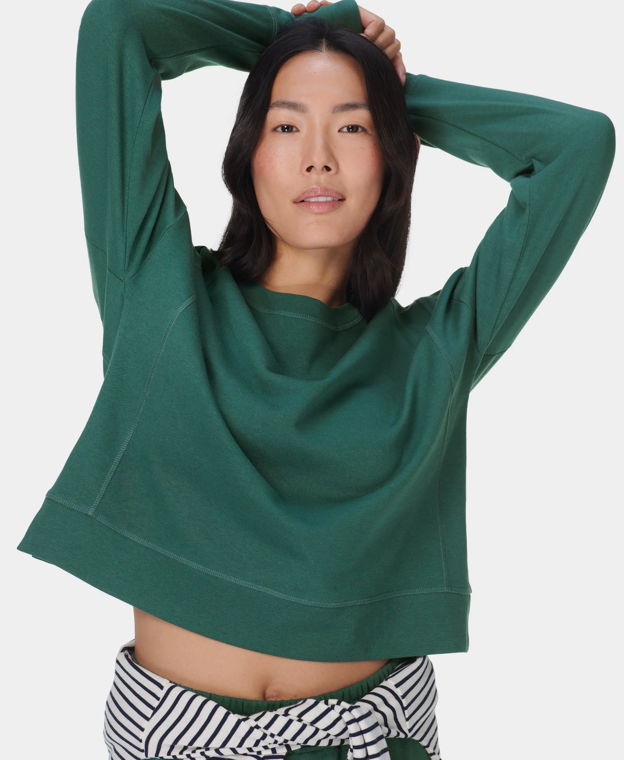 After Class Crop Sweatshirt