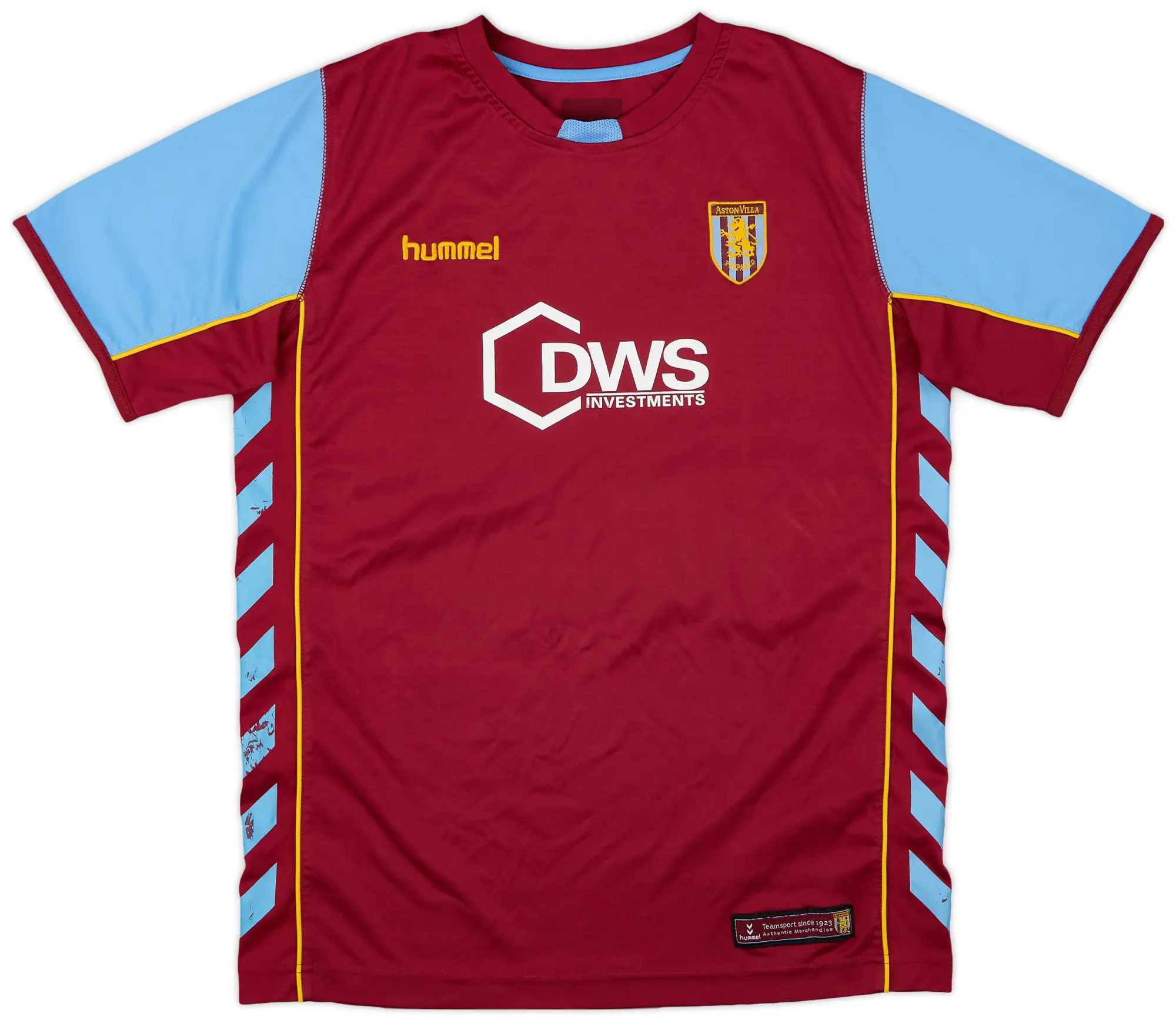 Hummel 2005-06 Aston Villa Home Shirt - 5/10 - (XL.Boys)