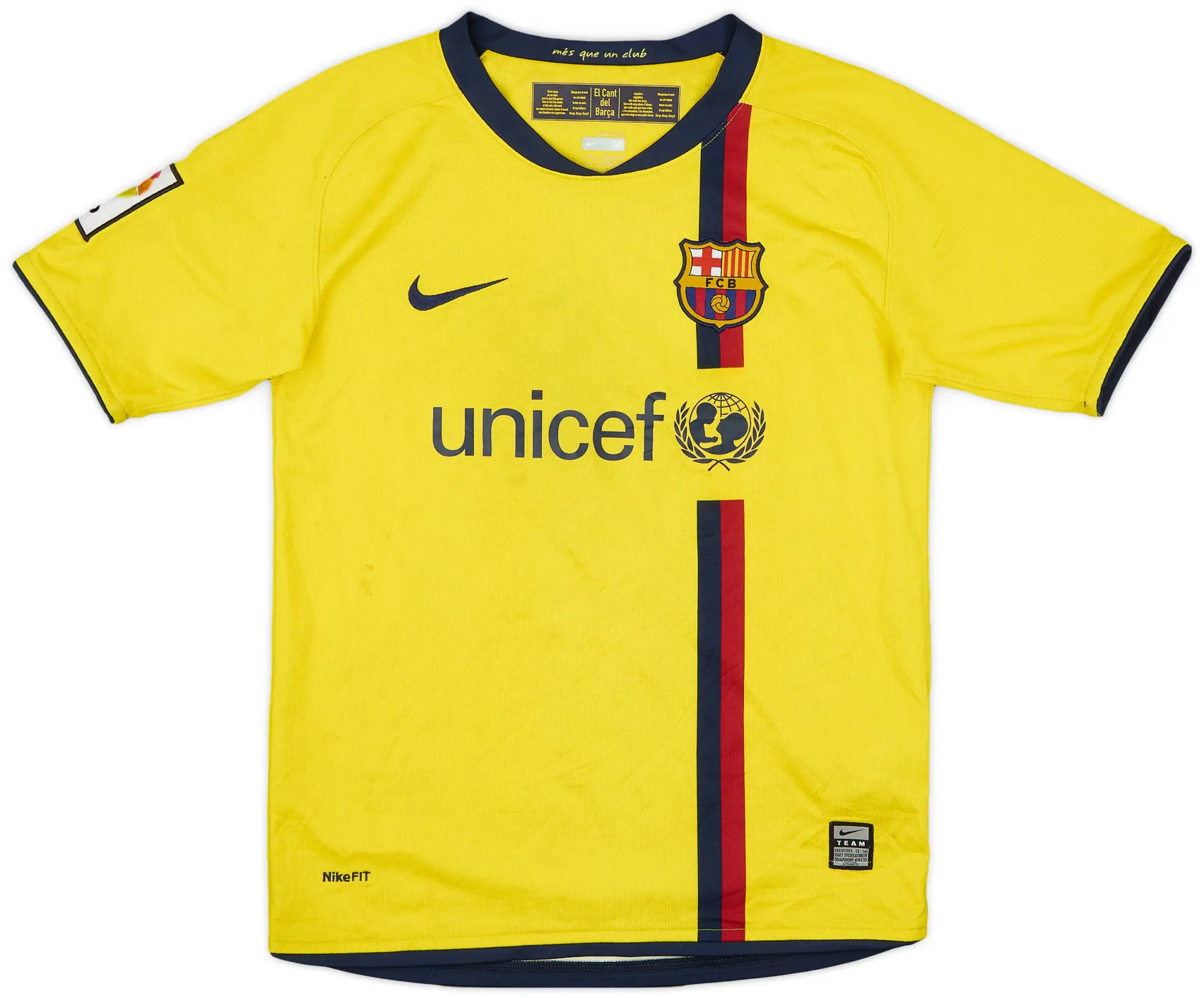 Nike 2008-10 Barcelona Away Shirt - 7/10 - (M.Boys)