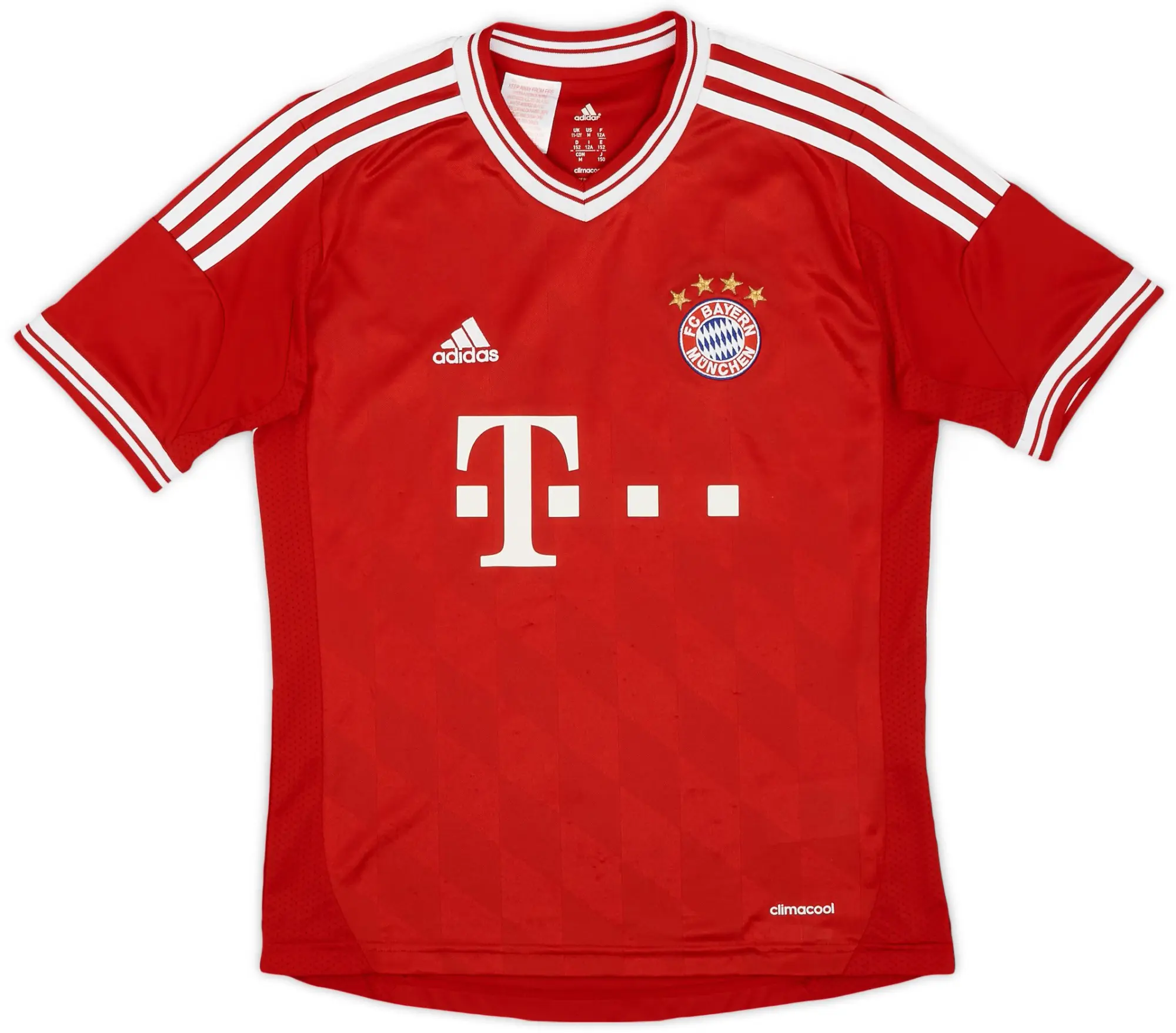 adidas 2013-14 Bayern Munich Home Shirt - 8/10 - (M.Boys)