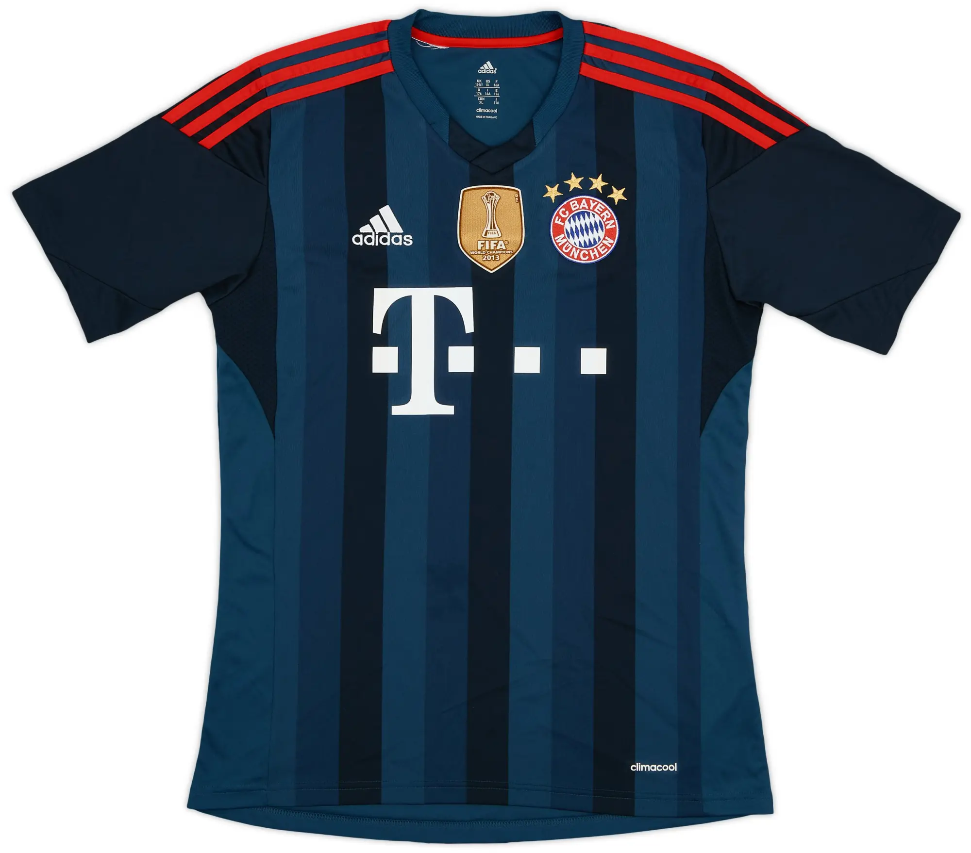 adidas 2013-14 Bayern Munich Third Shirt - 8/10 - (XL.Boys)