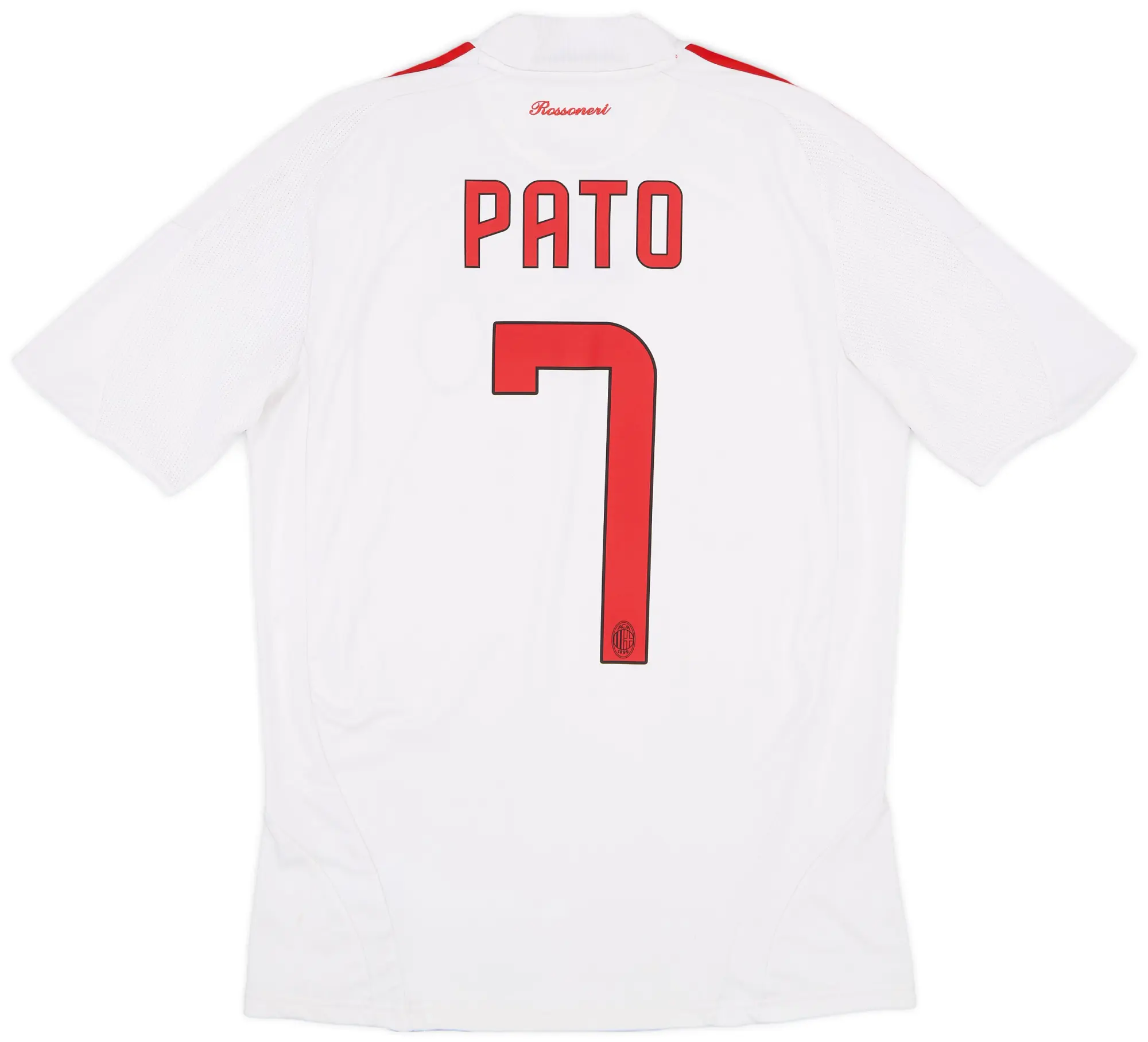 adidas 2008-09 AC Milan Away Shirt Pato #7 - 5/10 - (S)