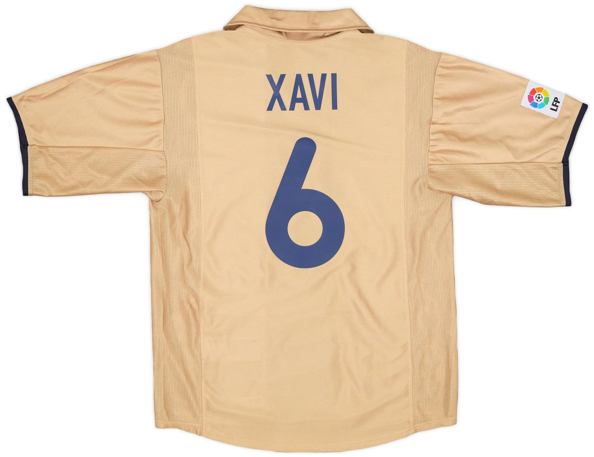 Nike 2001-03 Barcelona Away Shirt Xavi #6 - 9/10 - (S)