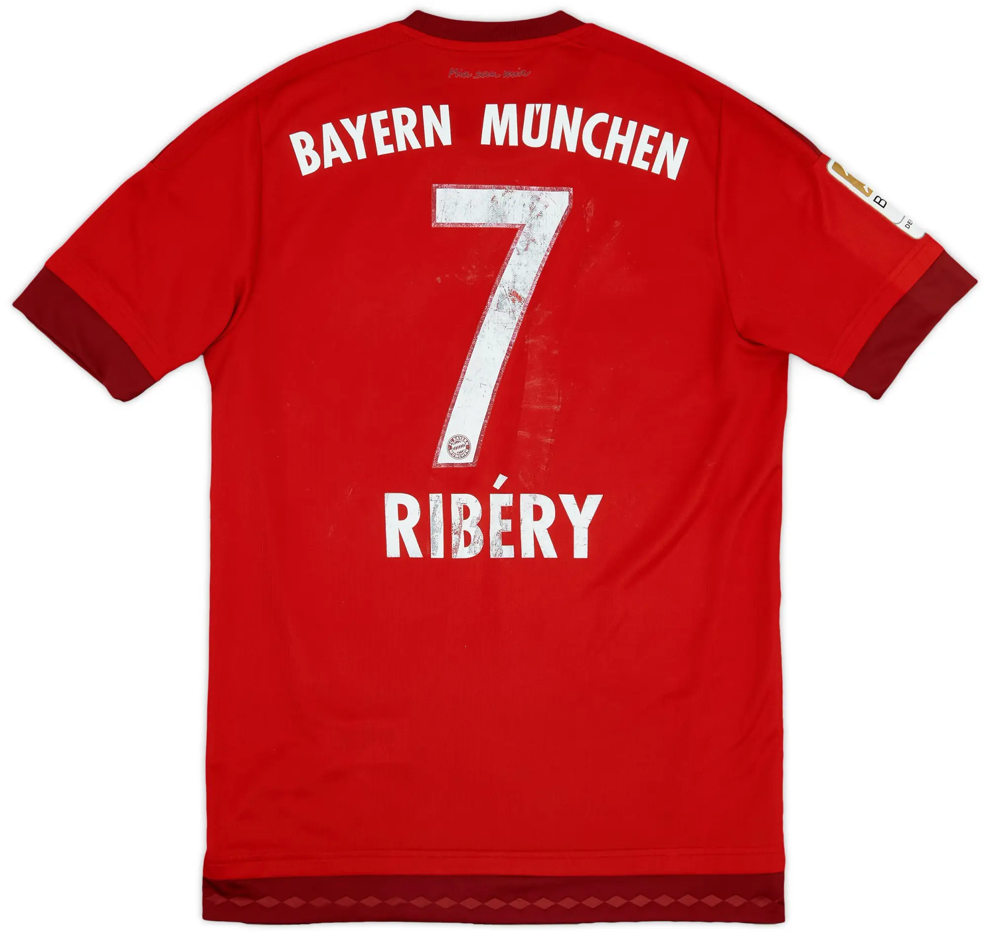 adidas 2015-16 Bayern Munich Home Shirt Ribery #7 - 4/10 - (S)