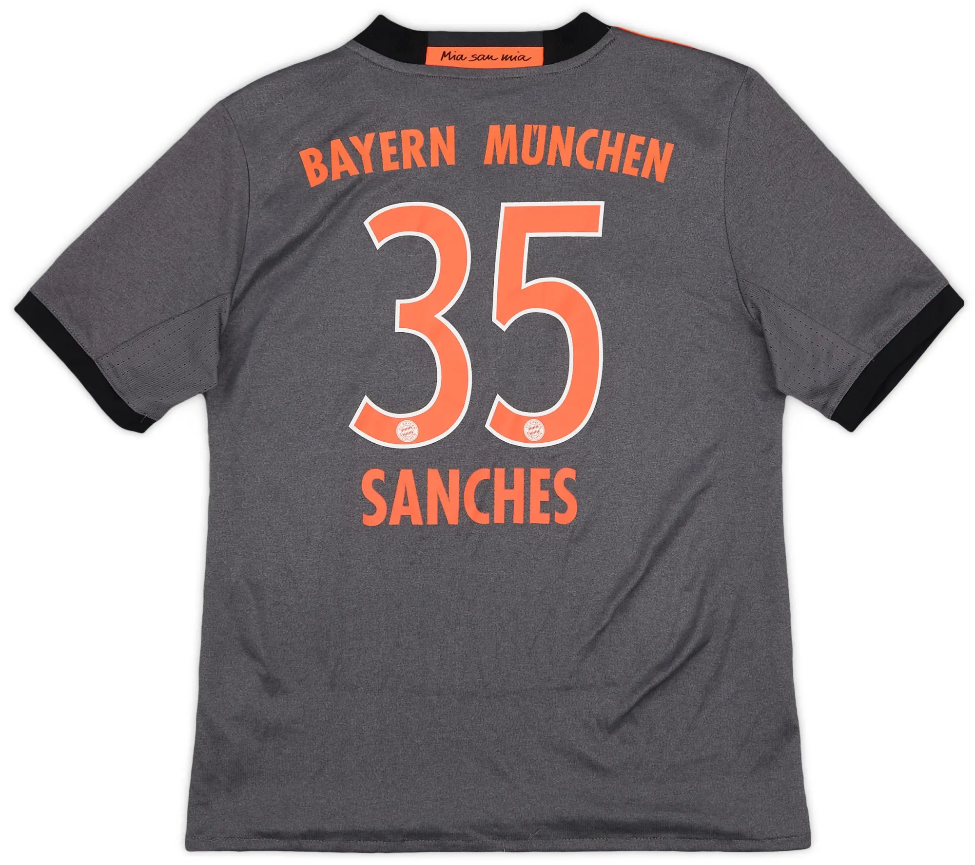 adidas 2016-17 Bayern Munich Away Shirt Sanches #35 - 8/10 - (M.Boys)