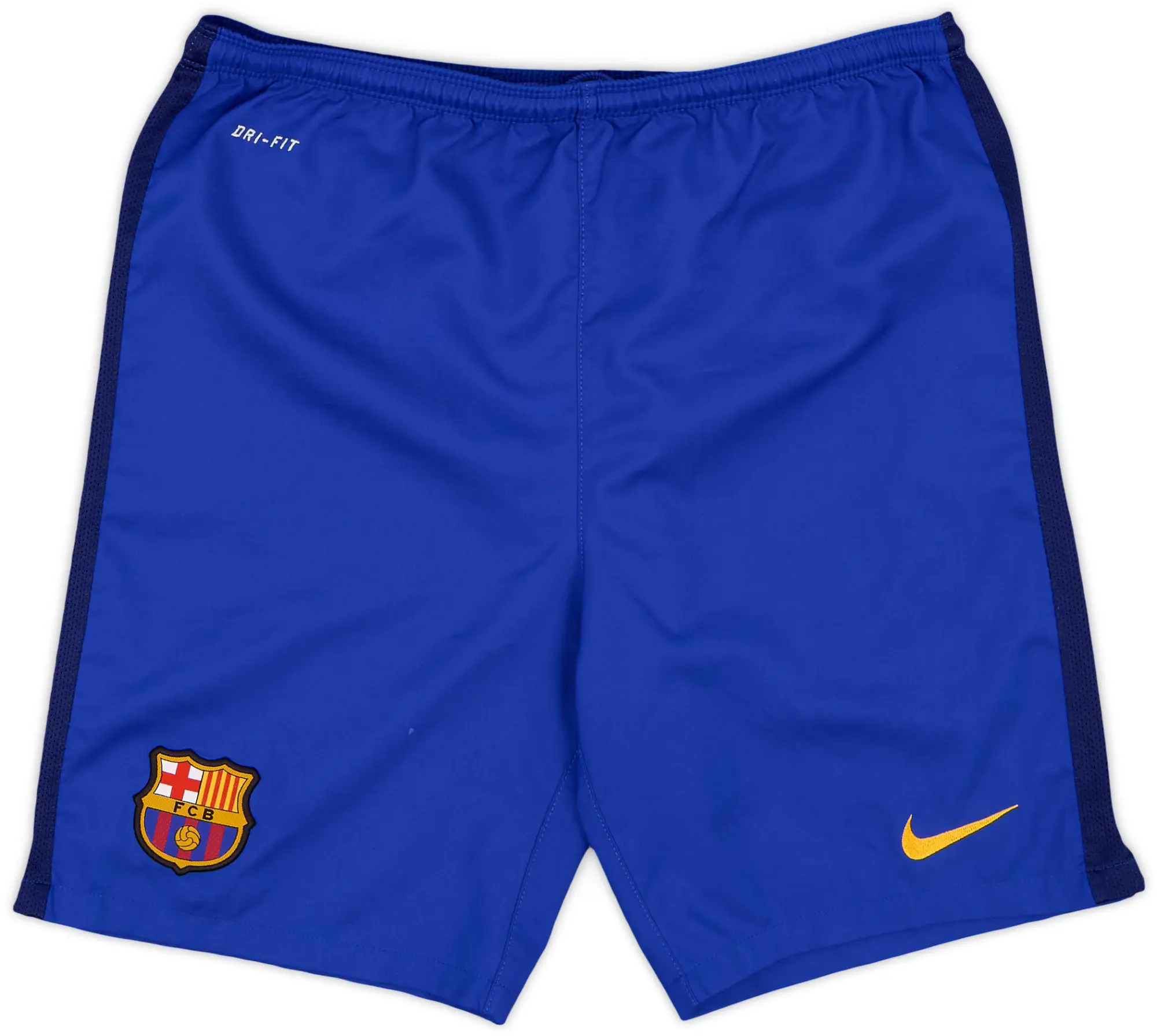 Nike 2015-16 Barcelona Away Shorts - 7/10 - (L.Boys)