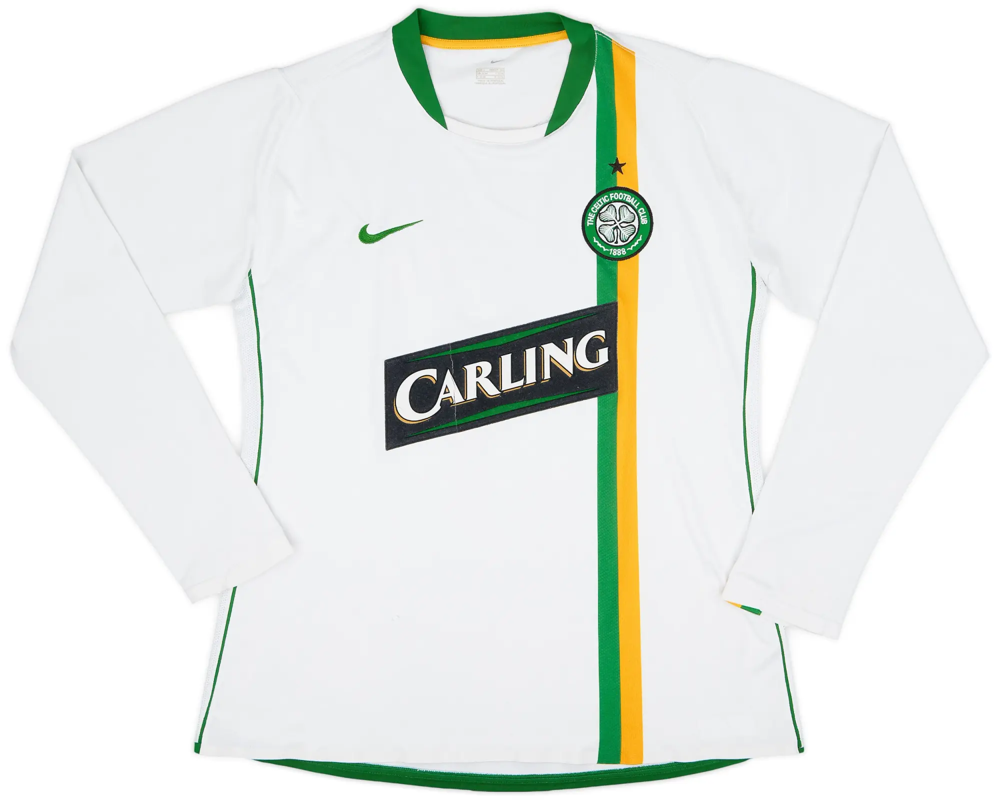 Nike 2006-08 Celtic Player Issue European L/S Shirt - 4/10 - (L)