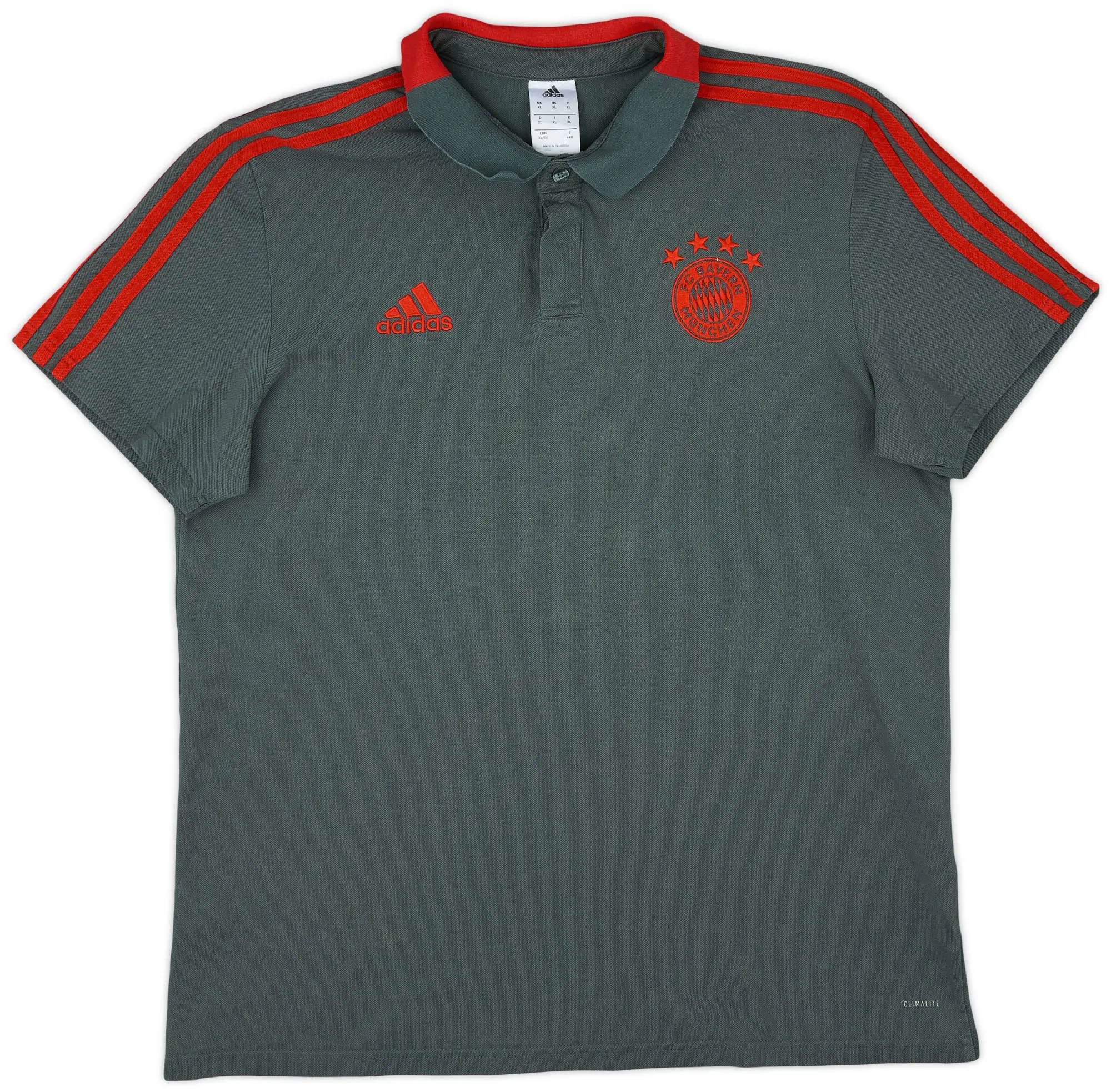 2018-19 Bayern Munich adidas Polo Shirt - 7/10 - (XL)