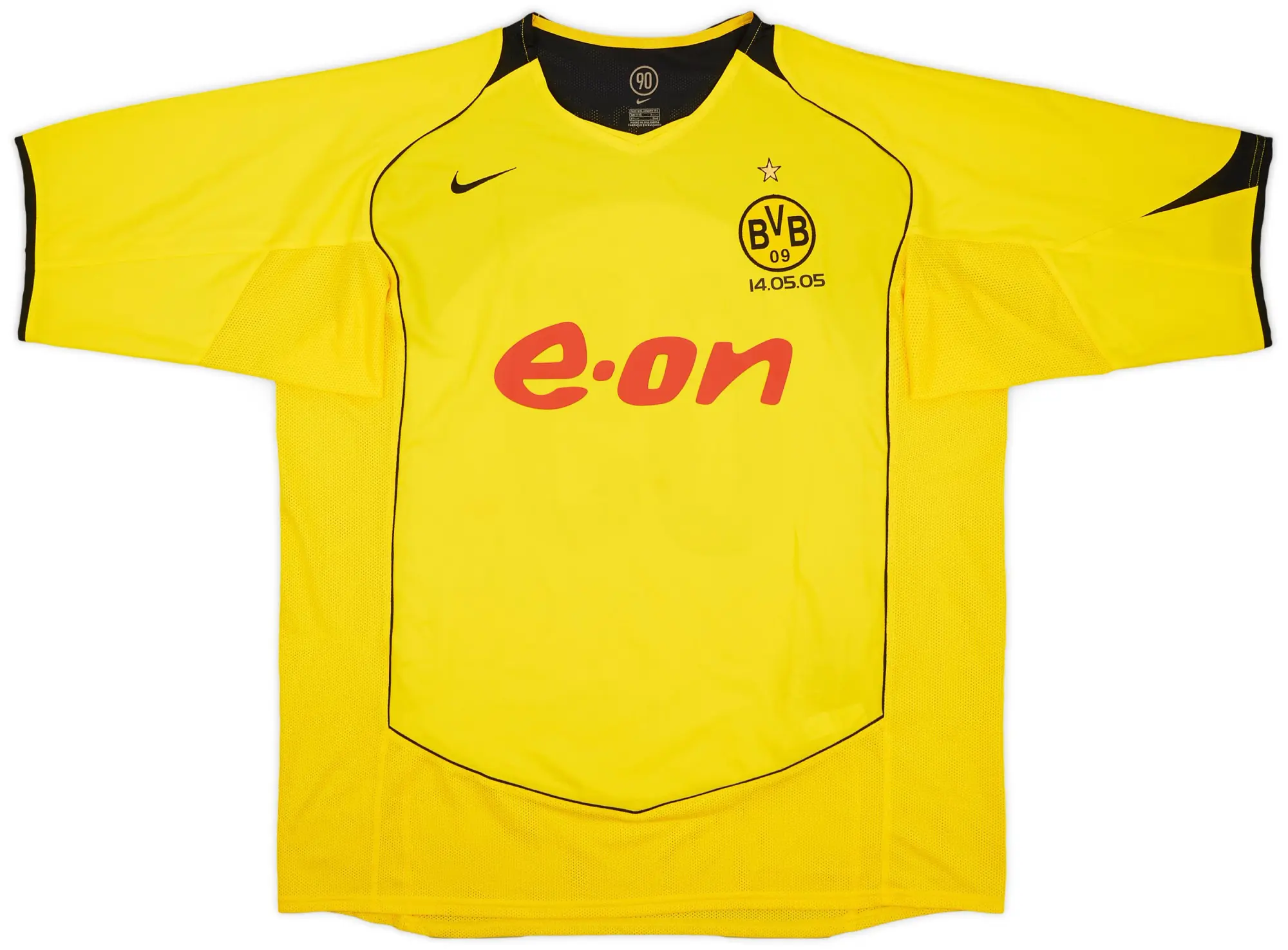 Nike 2004-05 Borussia Dortmund Home Shirt Derbysieger #05 - 9/10 - (XXL)