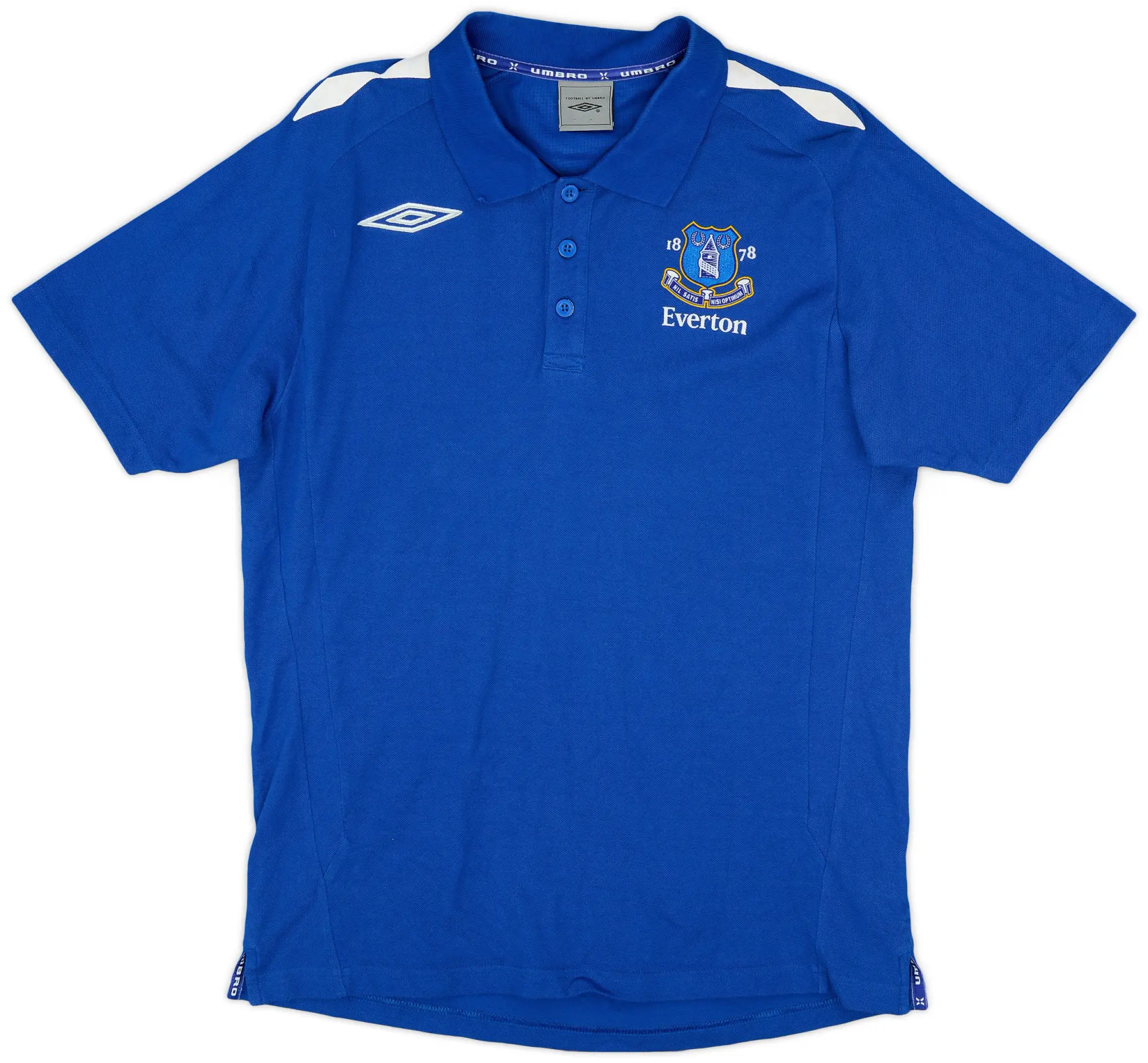 2007-08 Everton Umbro Polo Shirt - 8/10 - (L)