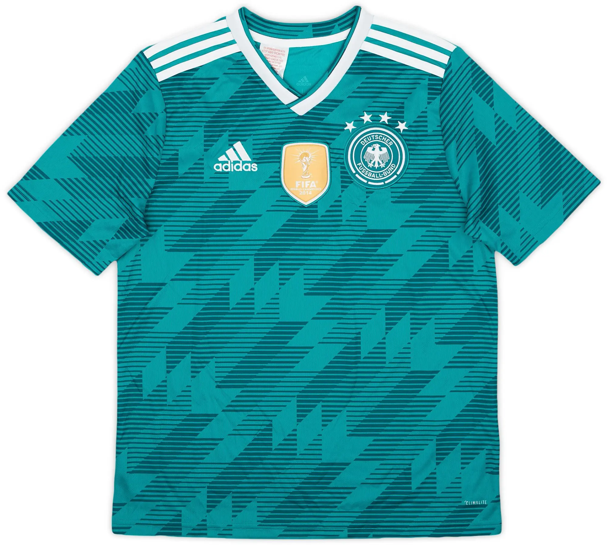 adidas 2018-19 Germany Away Shirt - 9/10 - (L.Boys)