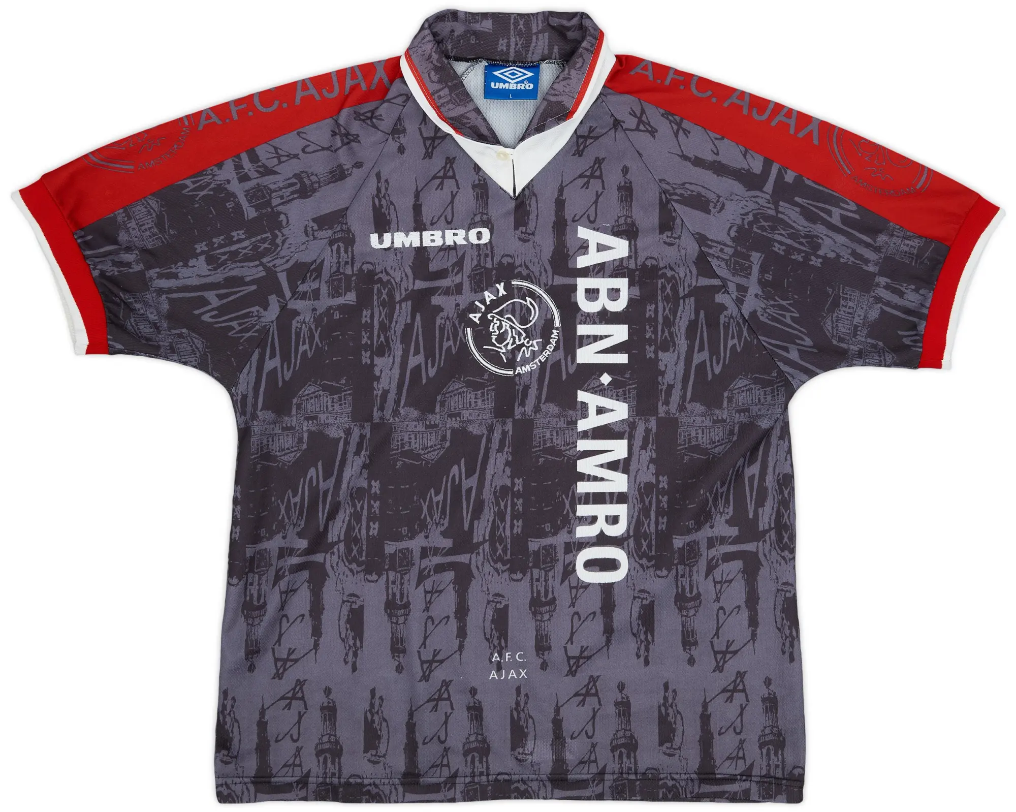 Umbro 1996-97 Ajax Away Shirt - 8/10 - (L)