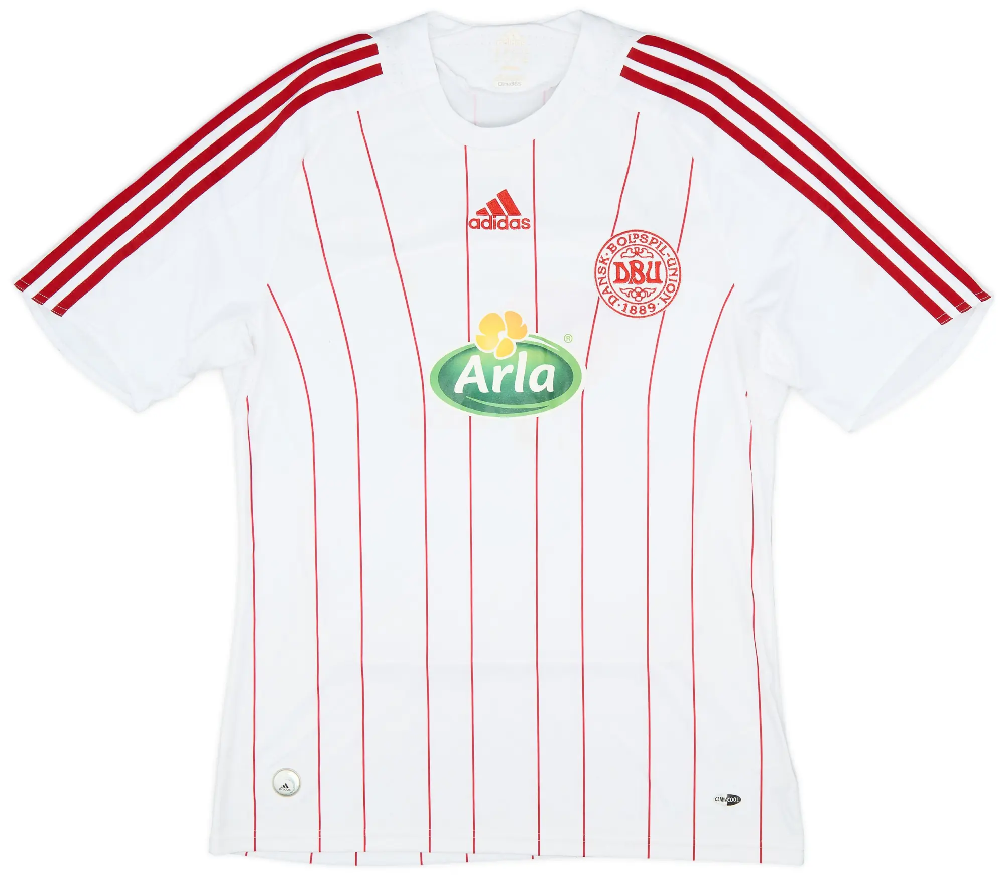 adidas 2008-10 Denmark Away Shirt - 5/10 - (M)