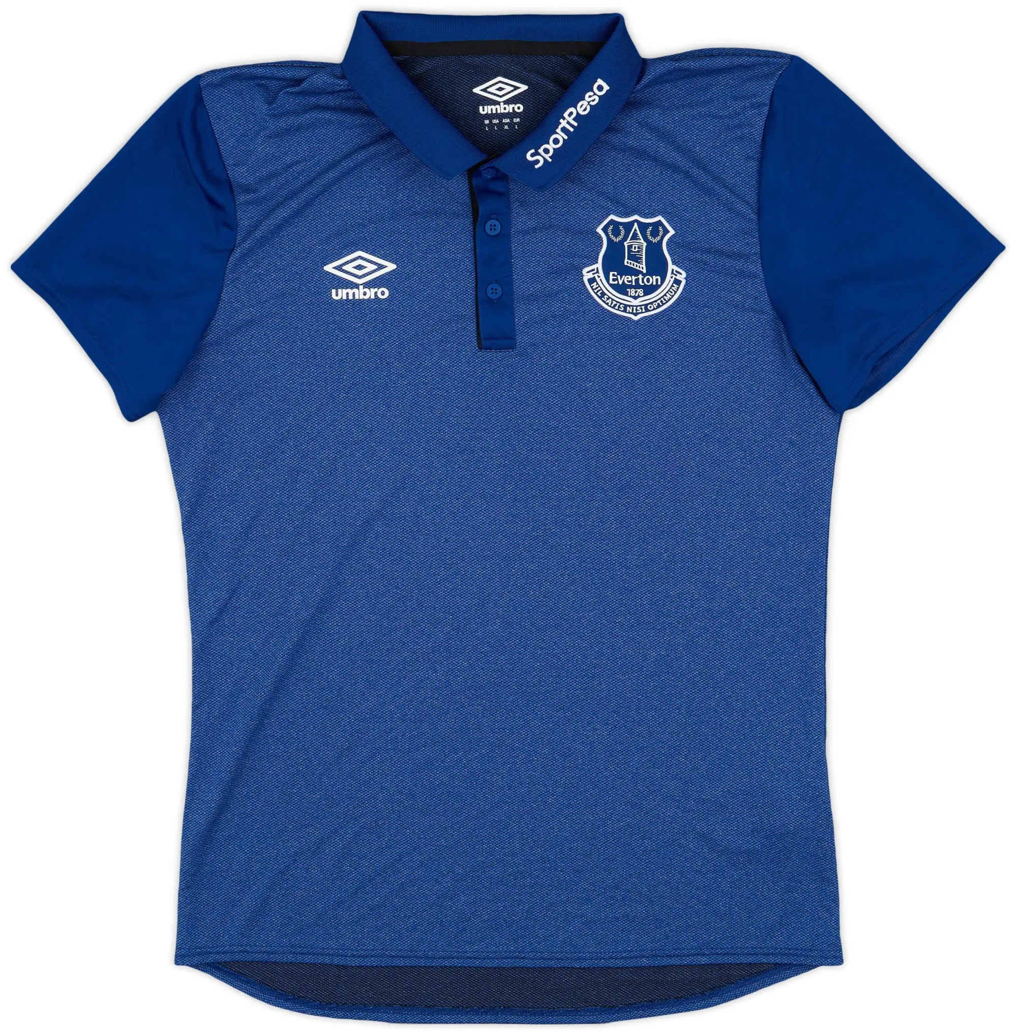 2018-19 Everton Umbro Polo Shirt - 9/10 - (L)