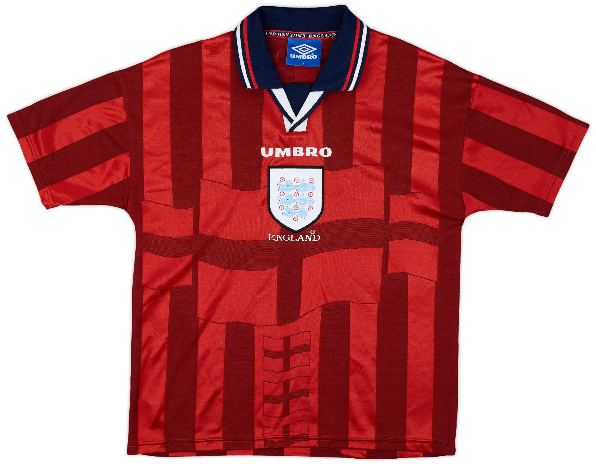 Umbro 1997-99 England Away Shirt - 9/10 - (Y)