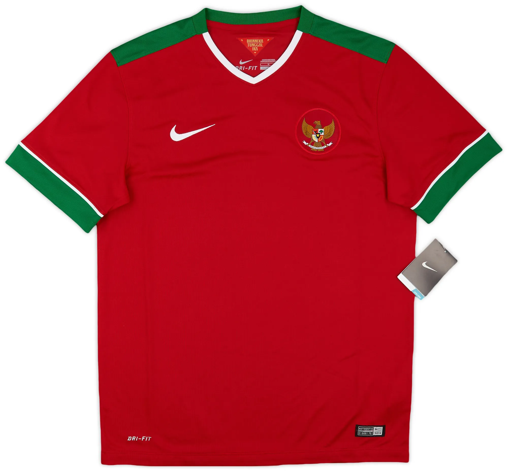 Nike Indonesia Mens SS Home Shirt 2014