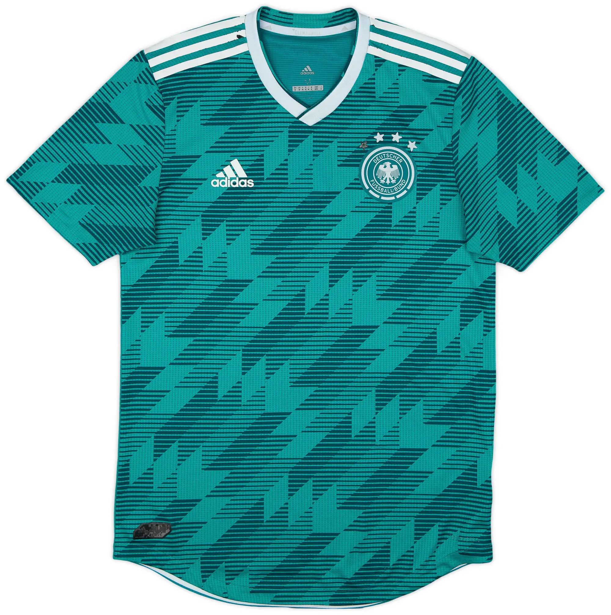 adidas 2018-19 Germany Authentic Away Shirt - 4/10 - (M)