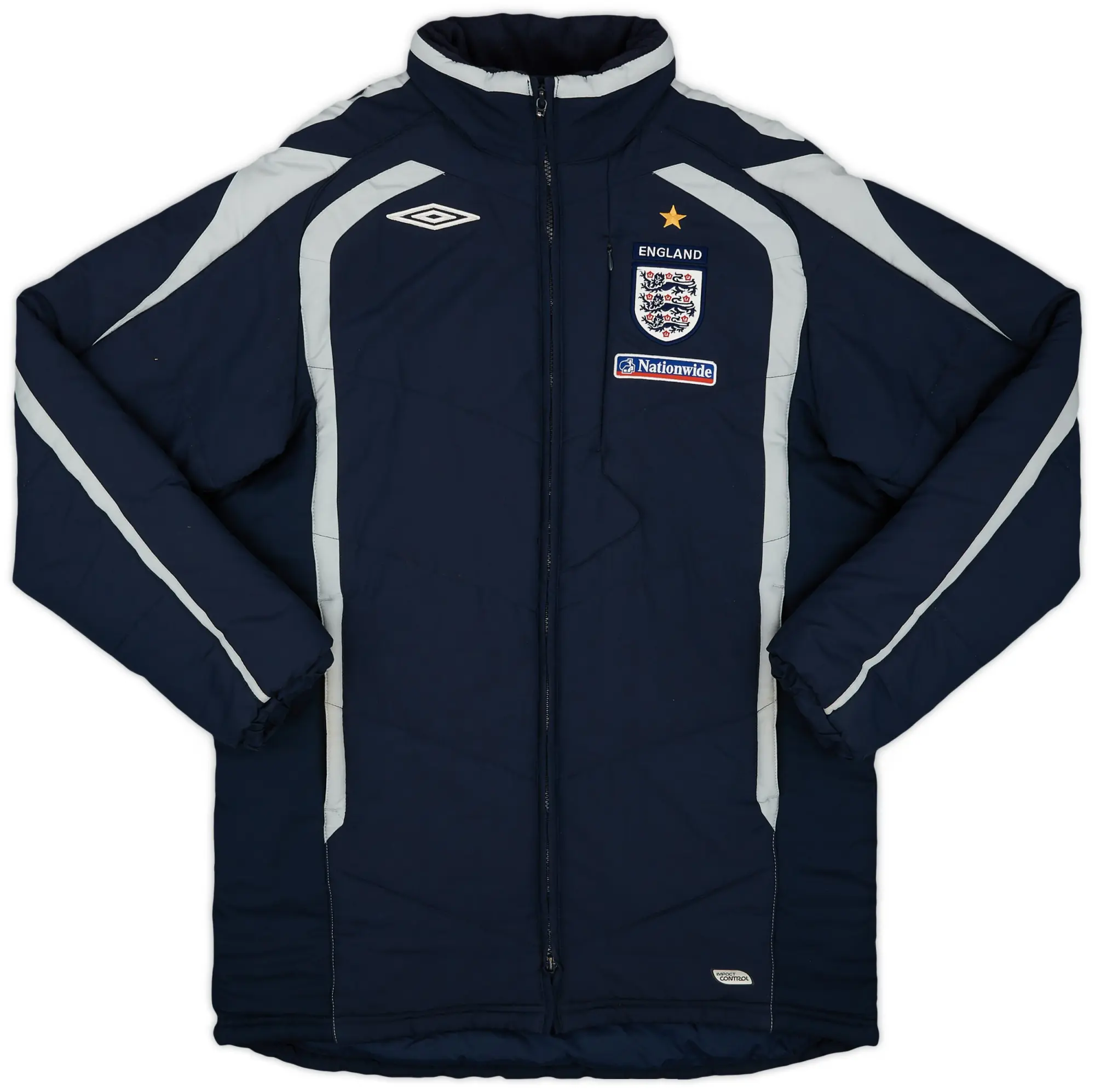 2007-09 England Umbro Padded Bench Coat - 8/10 - (M)