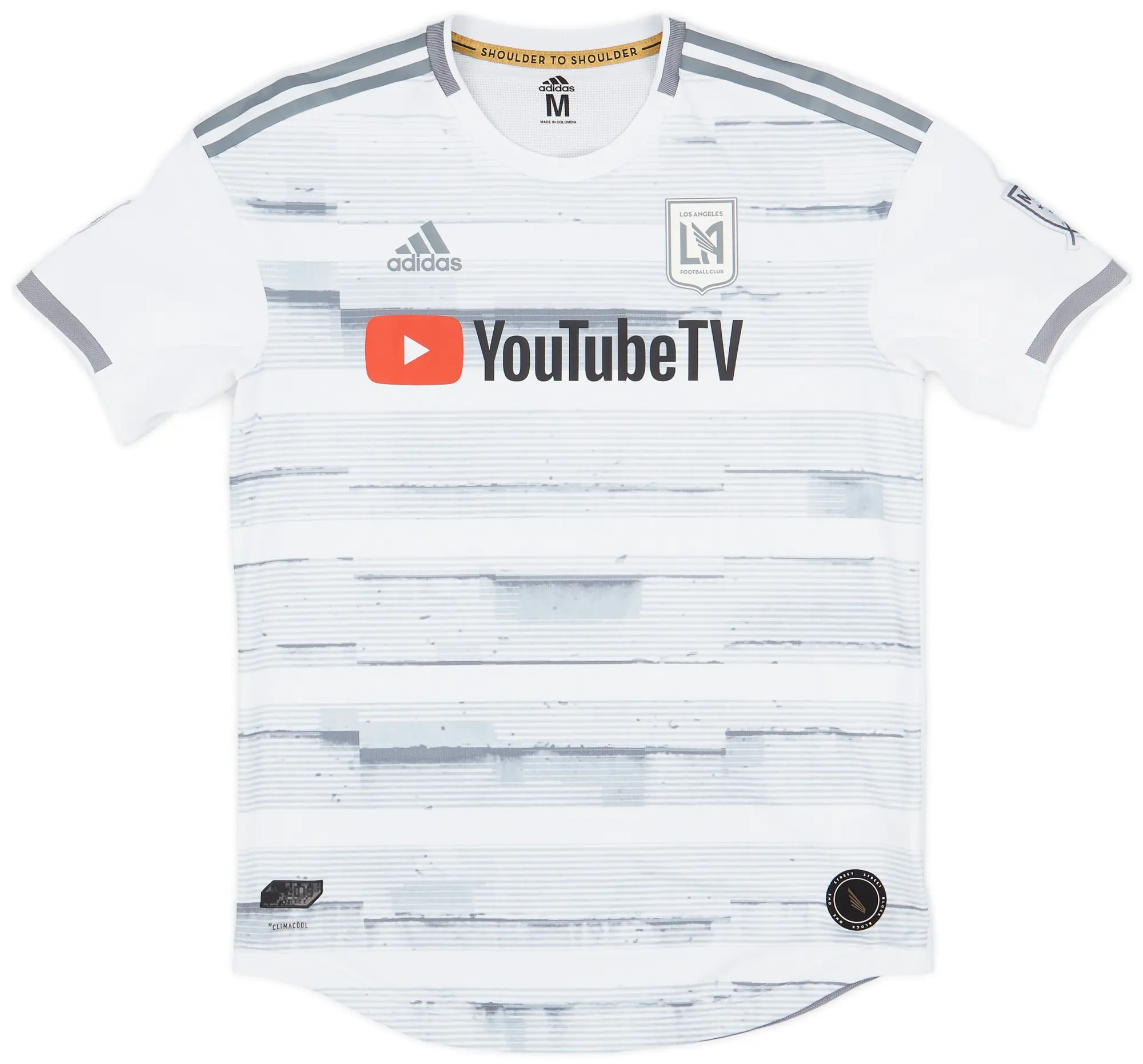 adidas 2019 Los Angeles FC Authentic Away Shirt - 9/10 - (M)