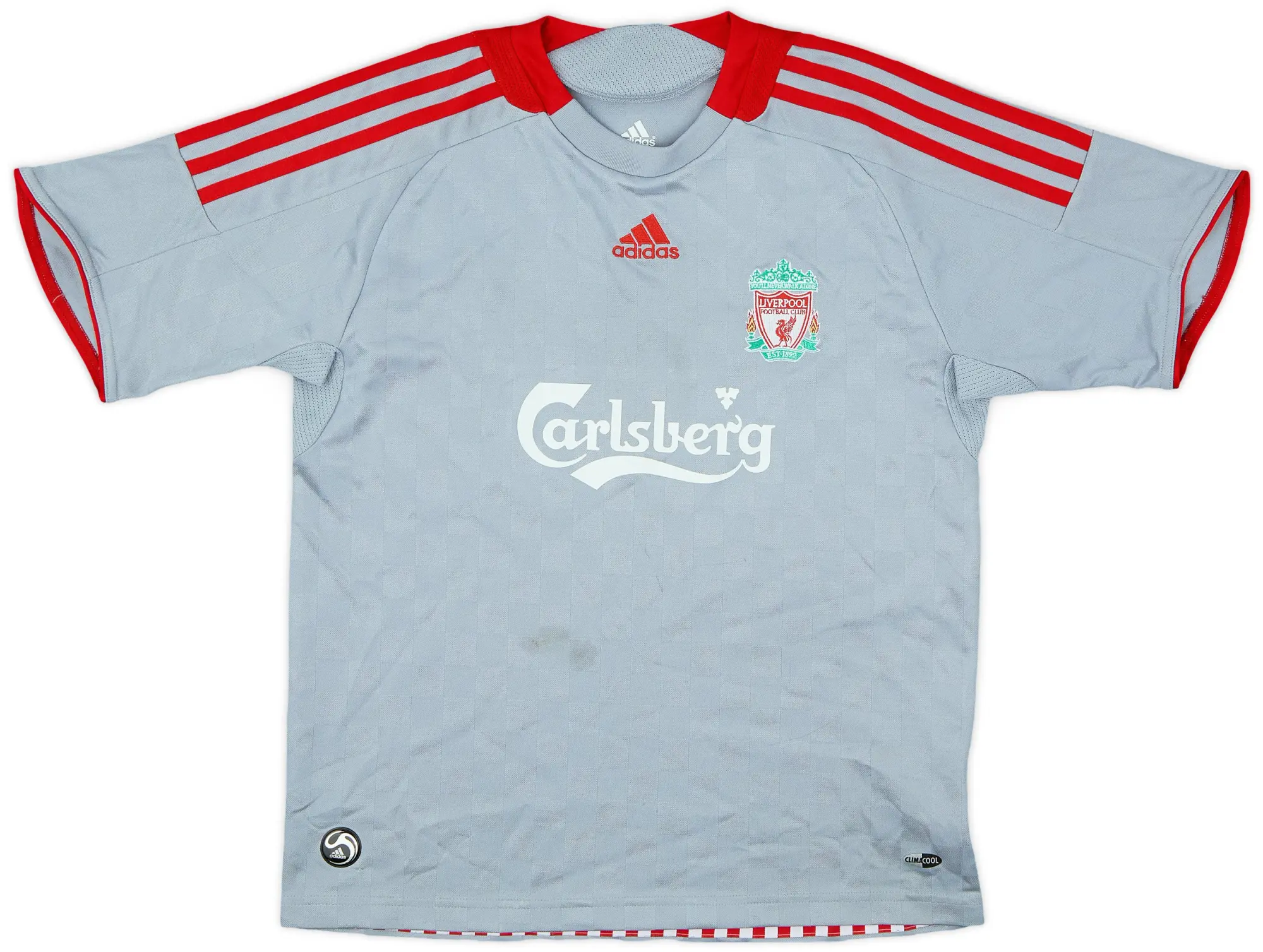 adidas 2008-09 Liverpool Away Shirt - 8/10 - (M.Boys)