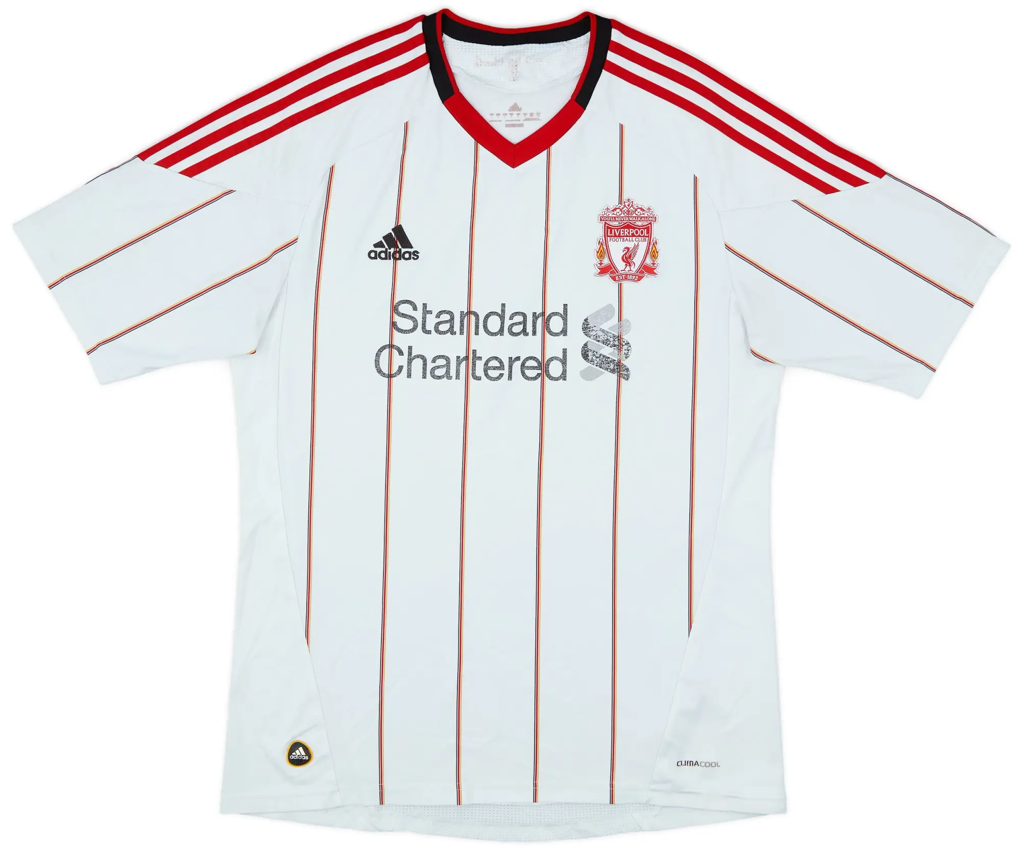 adidas 2010-11 Liverpool Away Shirt - 5/10 - (L)