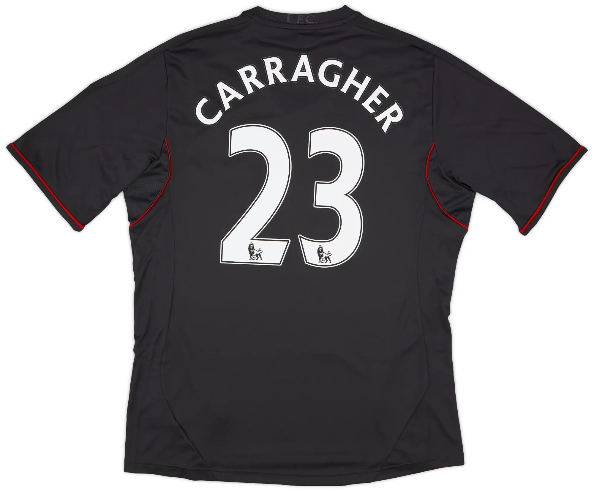 adidas 2011-12 Liverpool Away Shirt Carragher #23 (L)