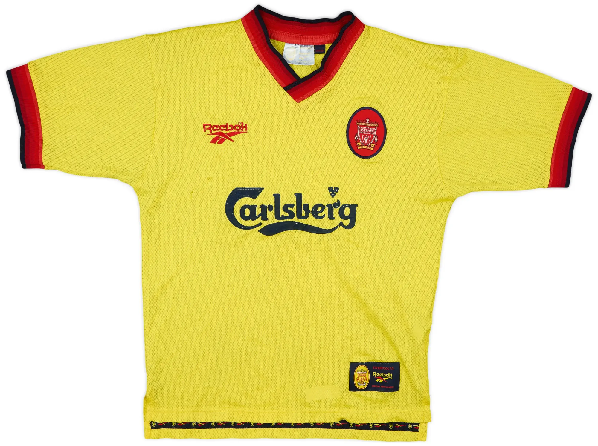 Reebok 1997-99 Liverpool Away Shirt - 3/10 - (S)