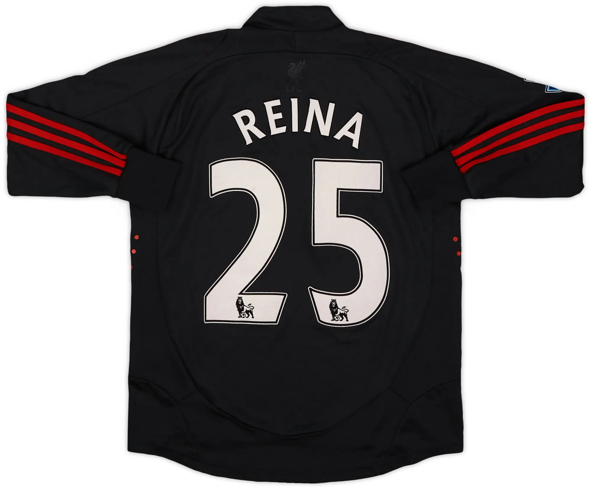 adidas 2008-09 Liverpool GK Shirt Reina #25 - 7/10 - (L.Boys)
