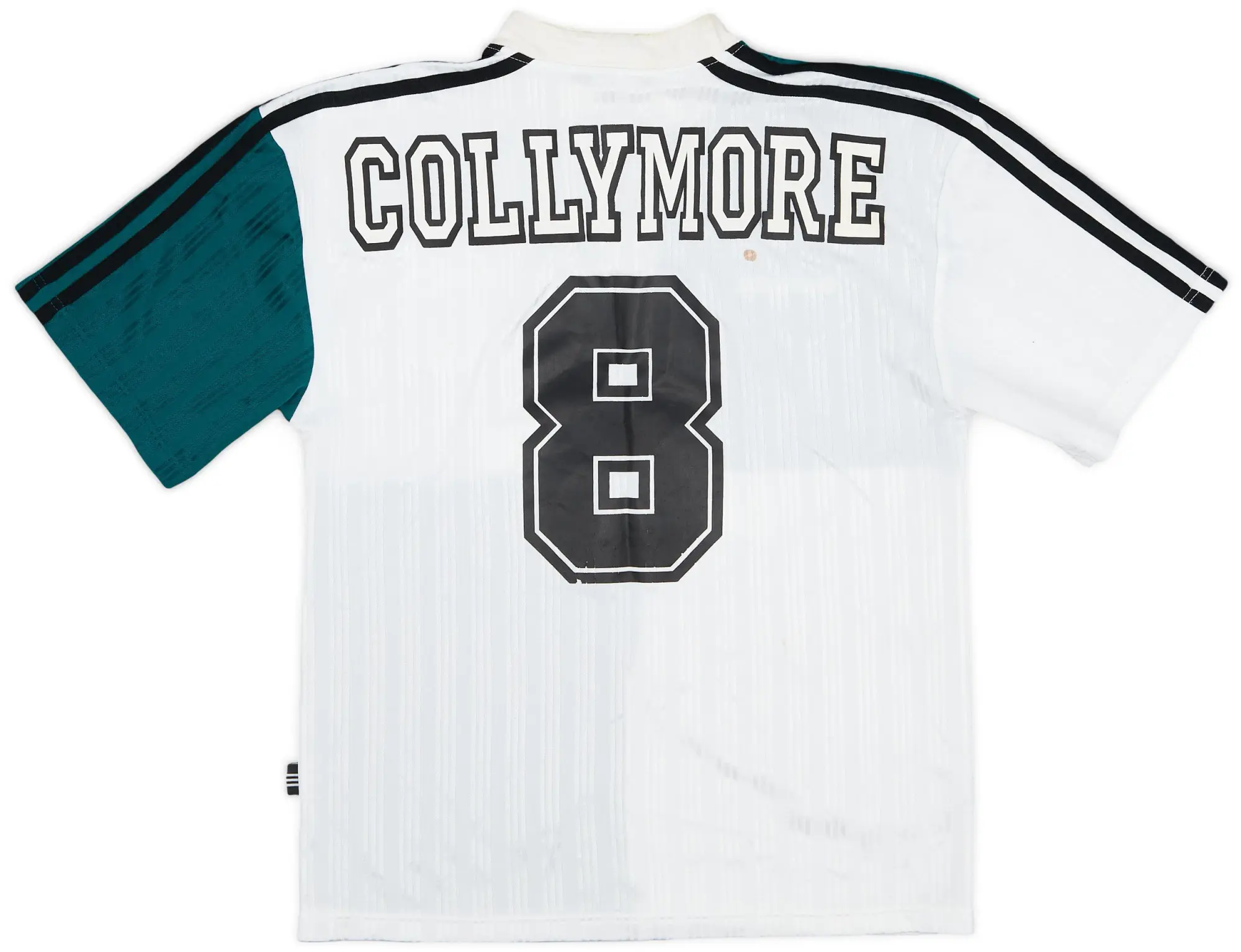 adidas 1995-96 Liverpool Away Shirt Collymore #8 - 5/10 - (L.Boys)