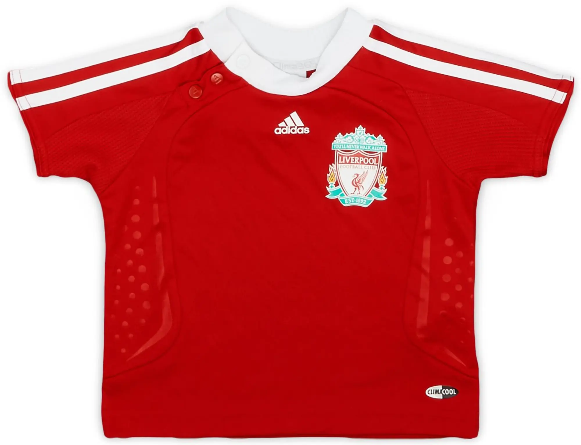 adidas 2008-10 Liverpool Home Shirt - 8/10 - (3-6 Months)