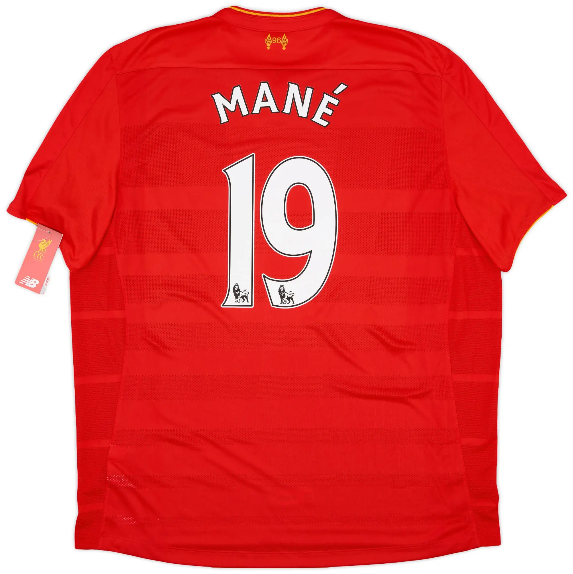 NewBalance 2016-17 Liverpool Home Shirt Mane #19 (XXL)