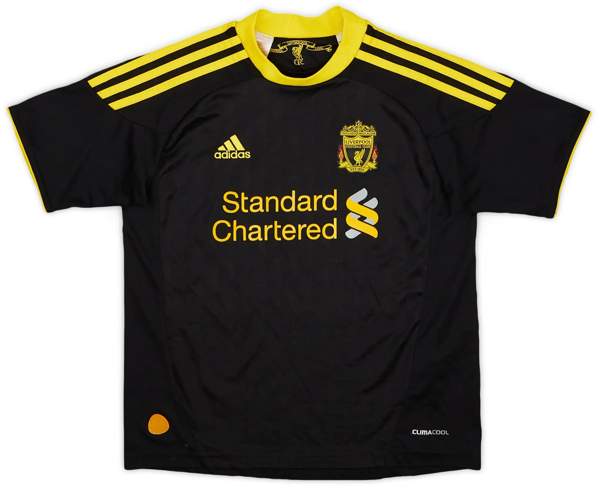 adidas 2010-11 Liverpool Third Shirt - 7/10 - (S.Boys)