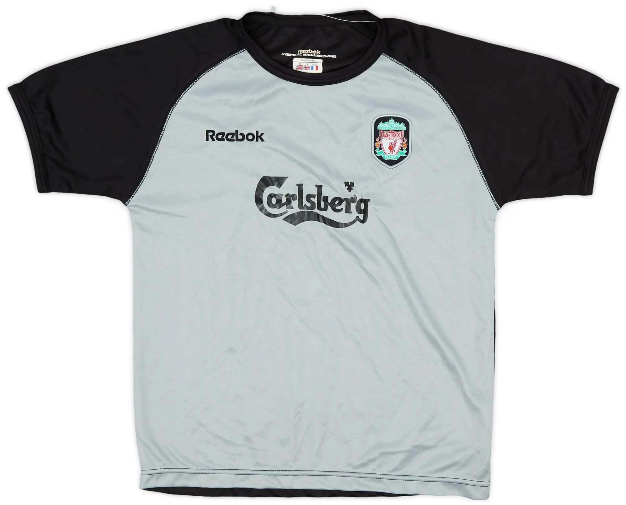 2002-03 Liverpool Reebok Training Shirt - 8/10 - (S.Boys)